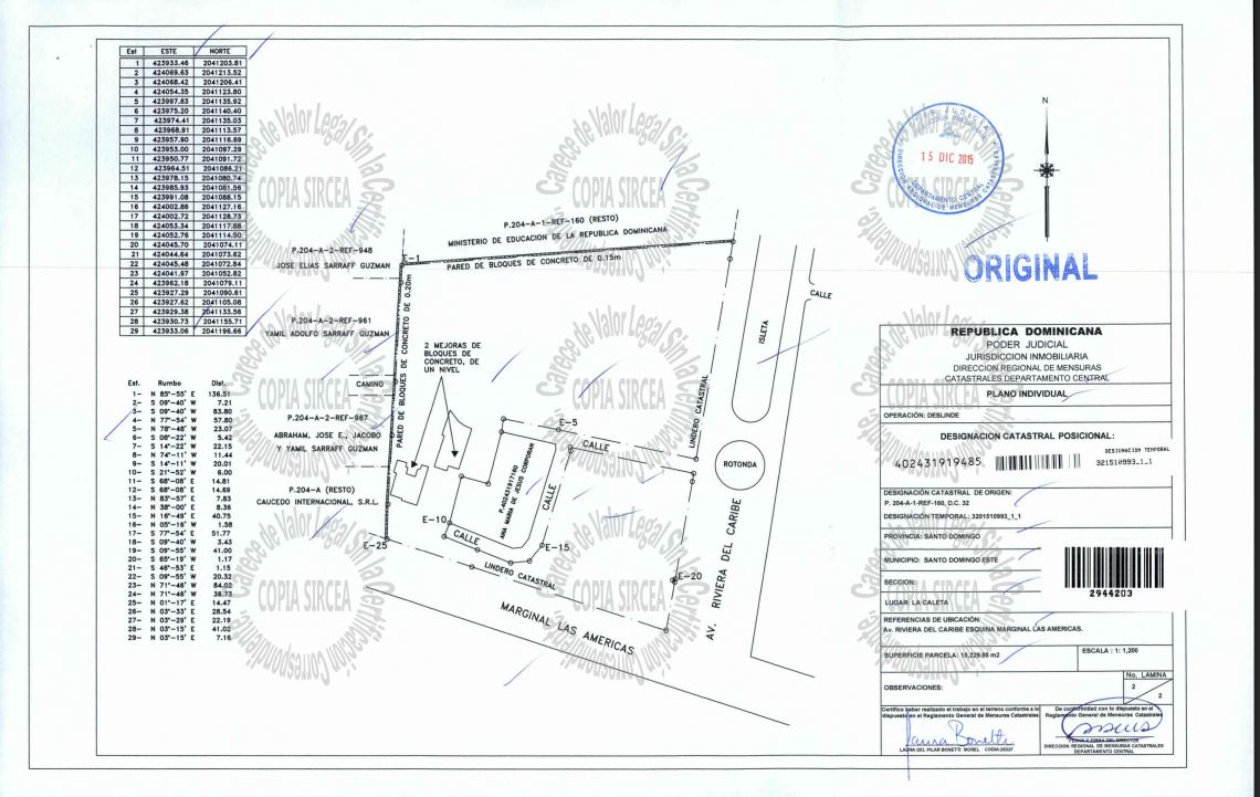 solares y terrenos - Solar marginal las Americas Av. Riviera caribe 0