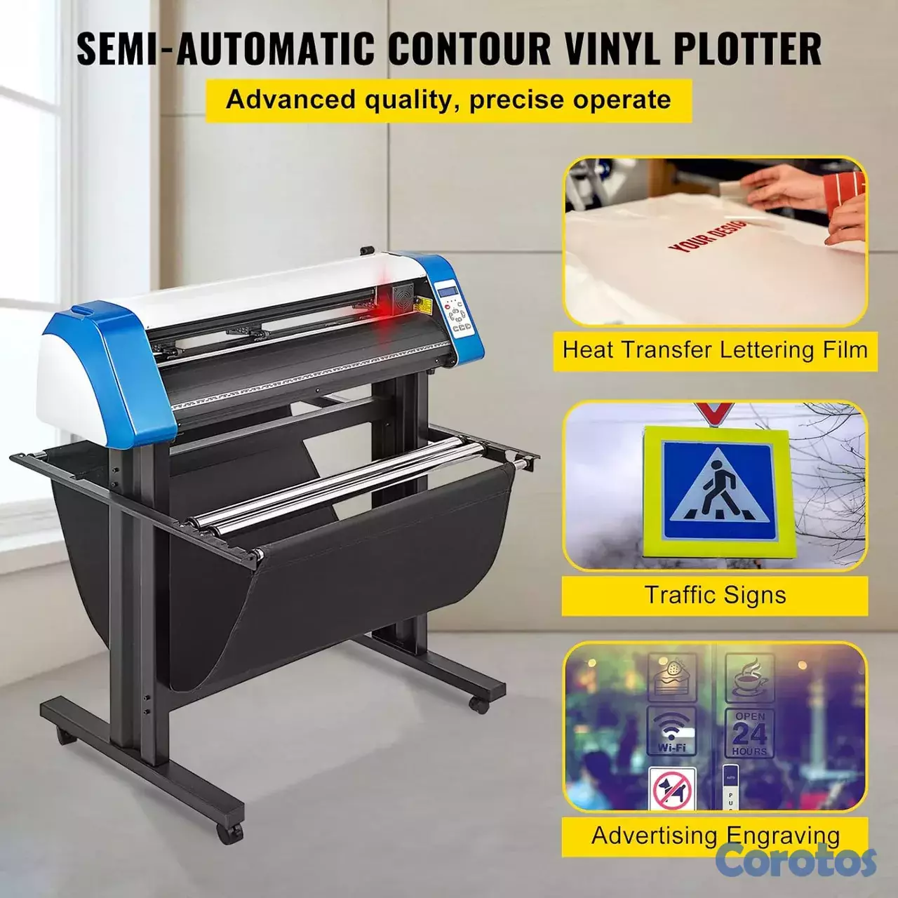 otros electronicos - Plotter de Corte de 34" con Lector Óptico 4