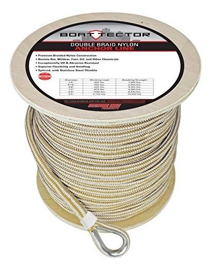 Salud y Equipamiento Médico - Cuerda De Nailon De Doble Trenza De Extreme Max Gama Boattec