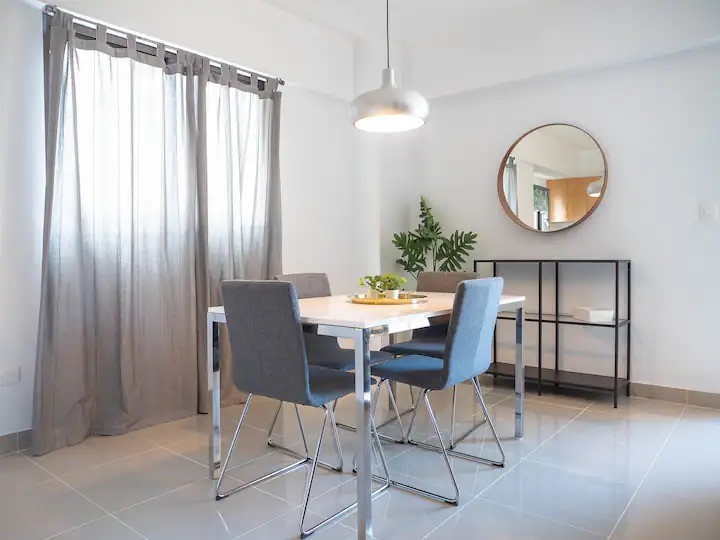 apartamentos - Alquiler de Apartamento amueblado de 1 habitación en Evaristo Morales 1