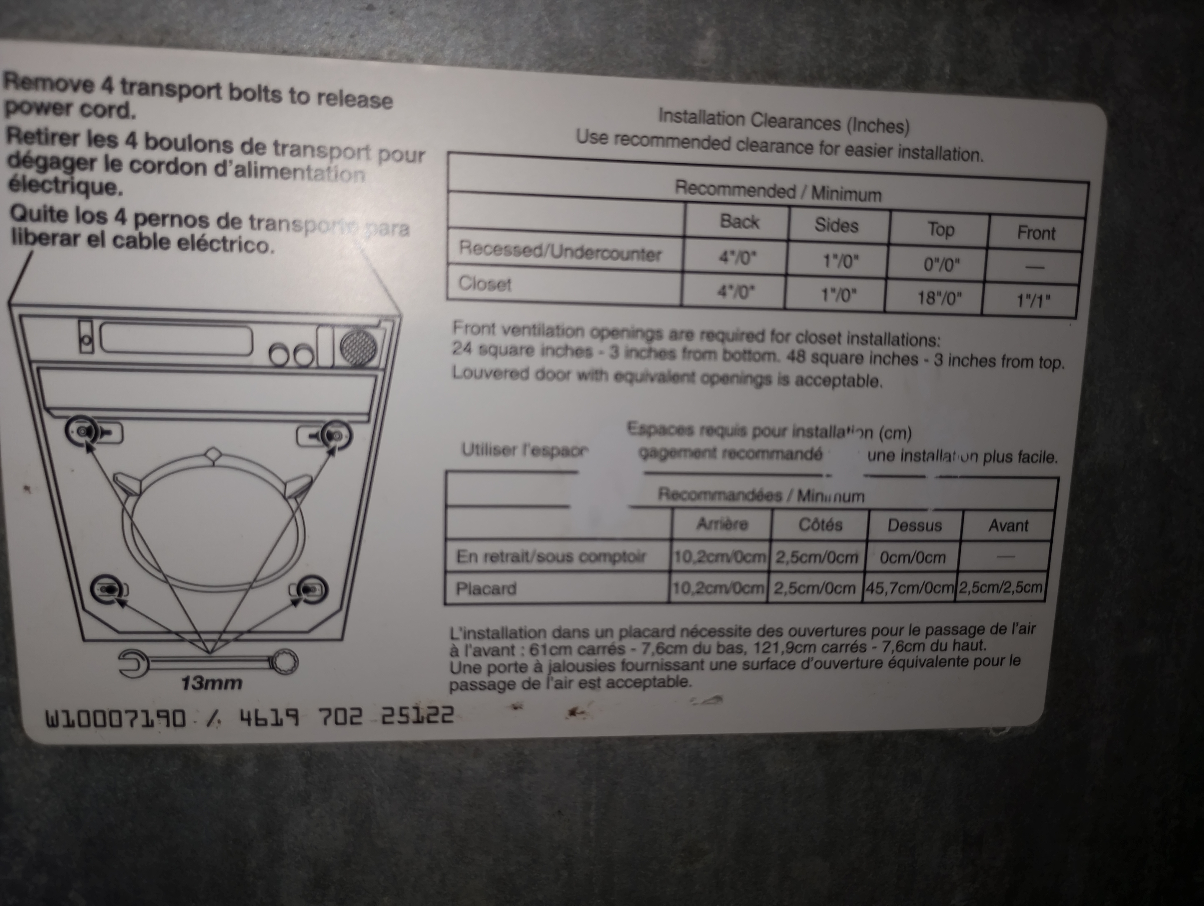 electrodomesticos - lavadora Whirlpool modelo 7mwfw90hefc $23,000 pesos. 3