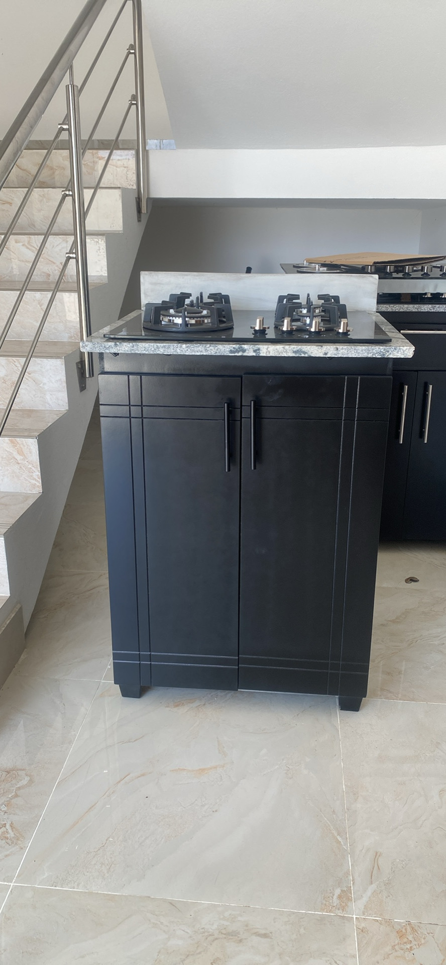 cocina - Estufas modernas con mueble incluido. 1