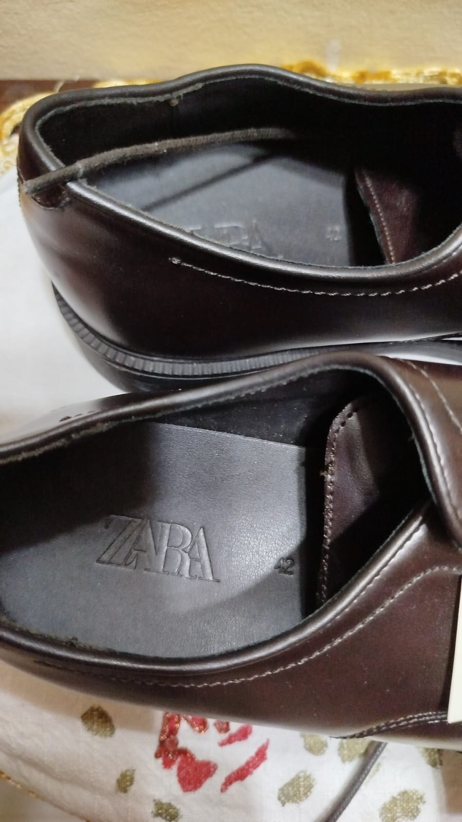 zapatos para hombre - Zapatos marron oscuro Zara a 1,500 3
