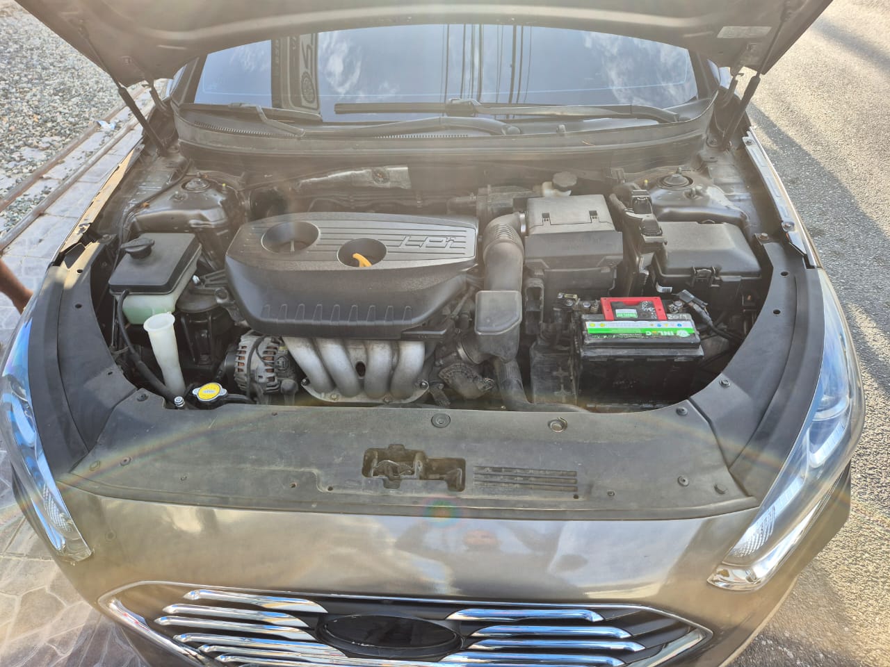 carros - Hyundai Sonata New Raise 2019 GLP Pintado nitido 4