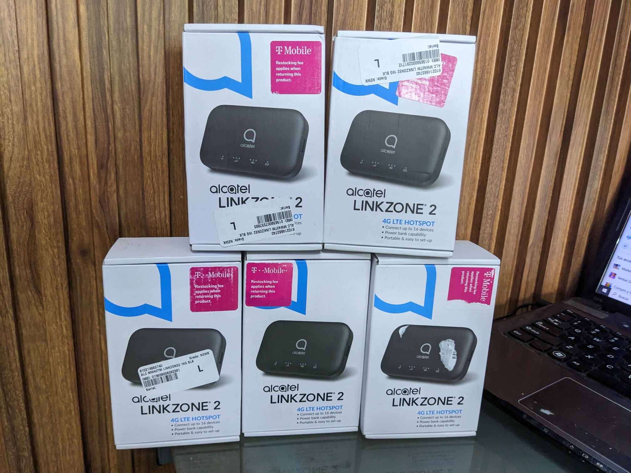 celulares y tabletas - Alcatel link zone 2 modem  0