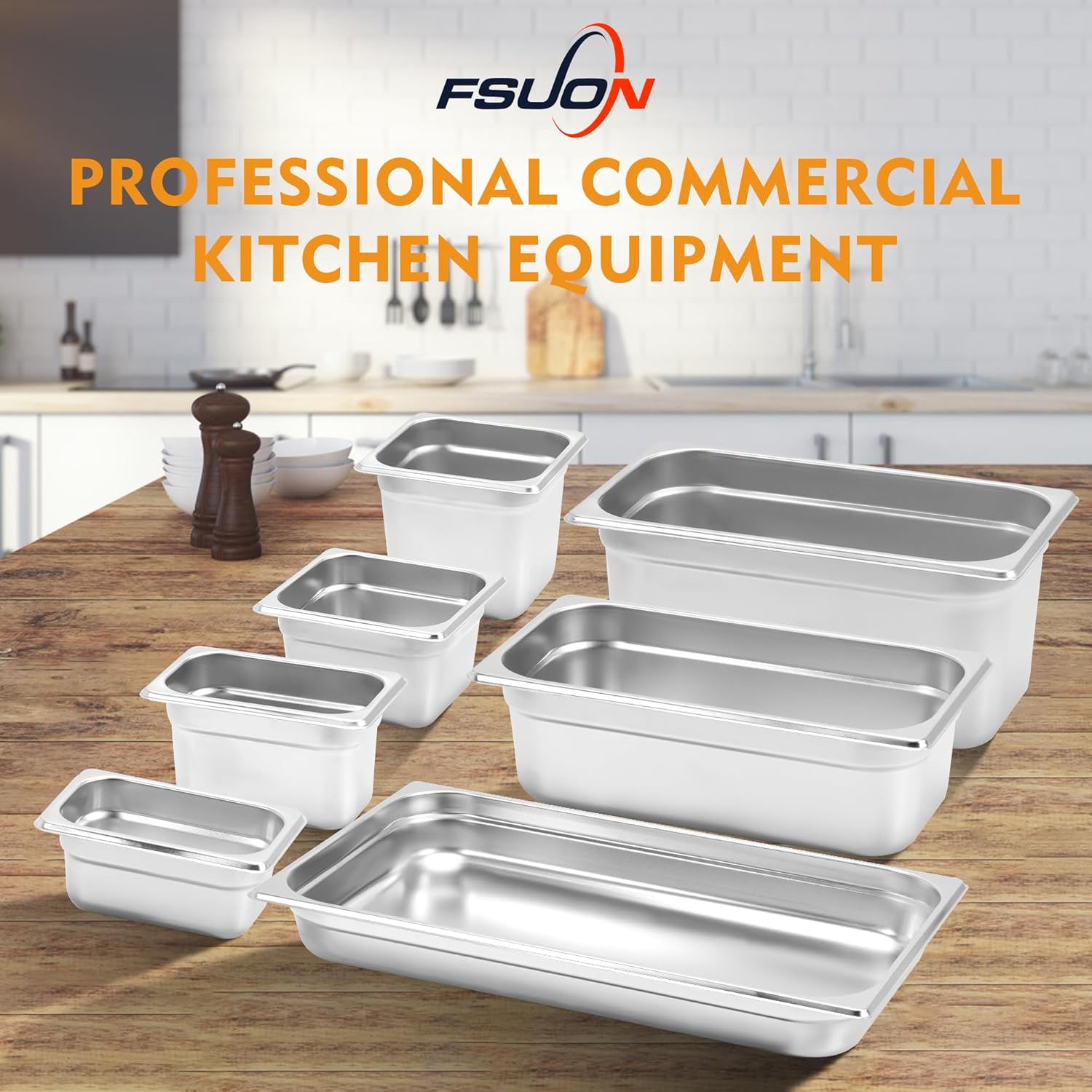equipos profesionales - Bandejas de Chafing Dish de 6" 2