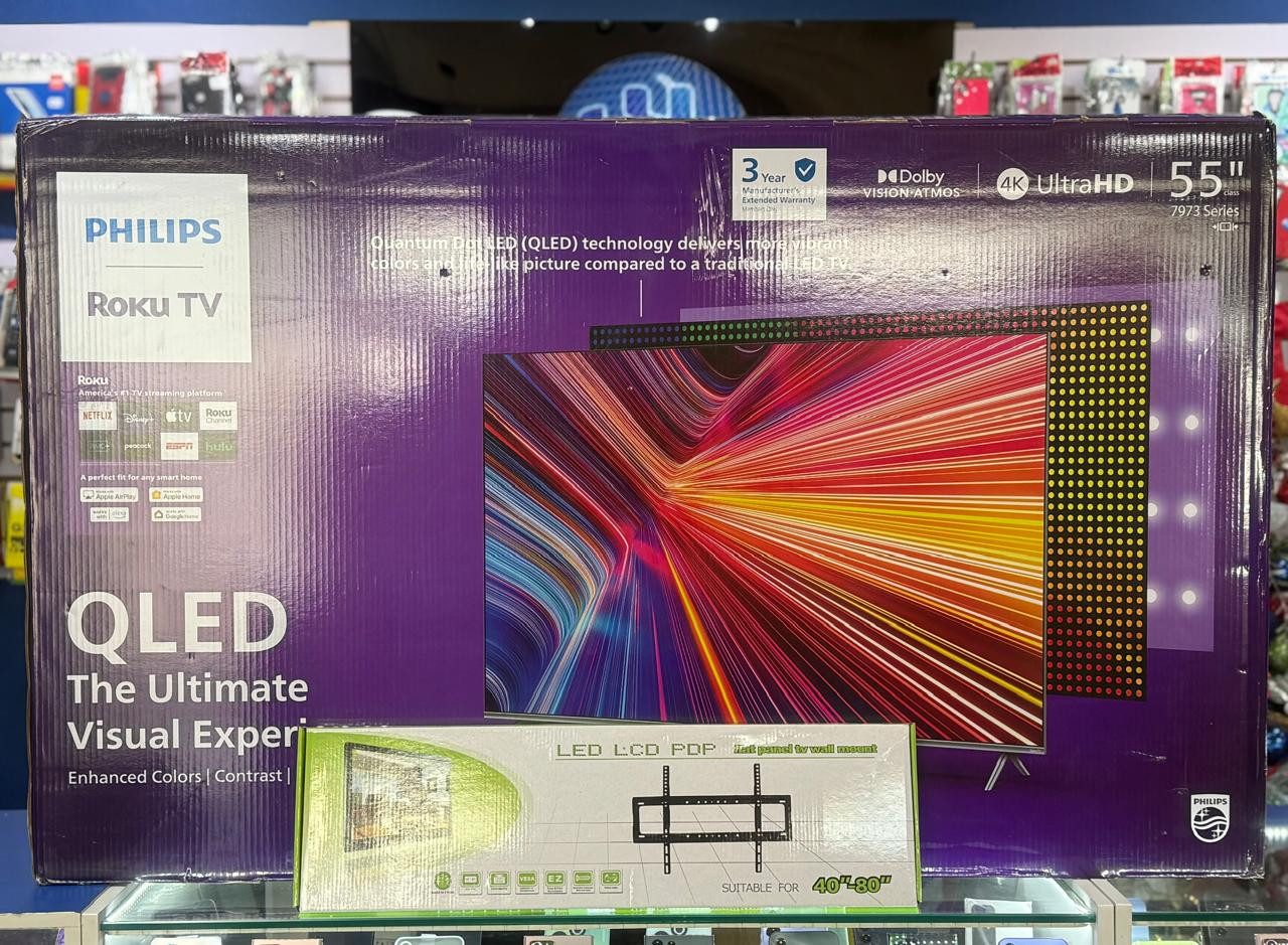 tv - SMART TV PHILIPS DE 55 PULGADAS QLED 4K ULTRA HD #OFERTAS 