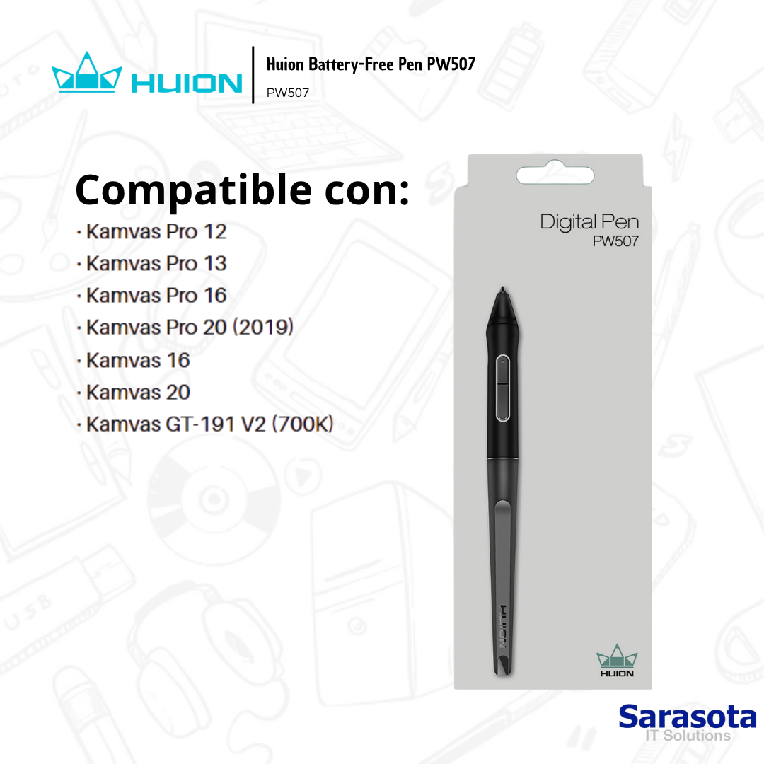 accesorios para electronica - Huion Battery-Free Pen 1