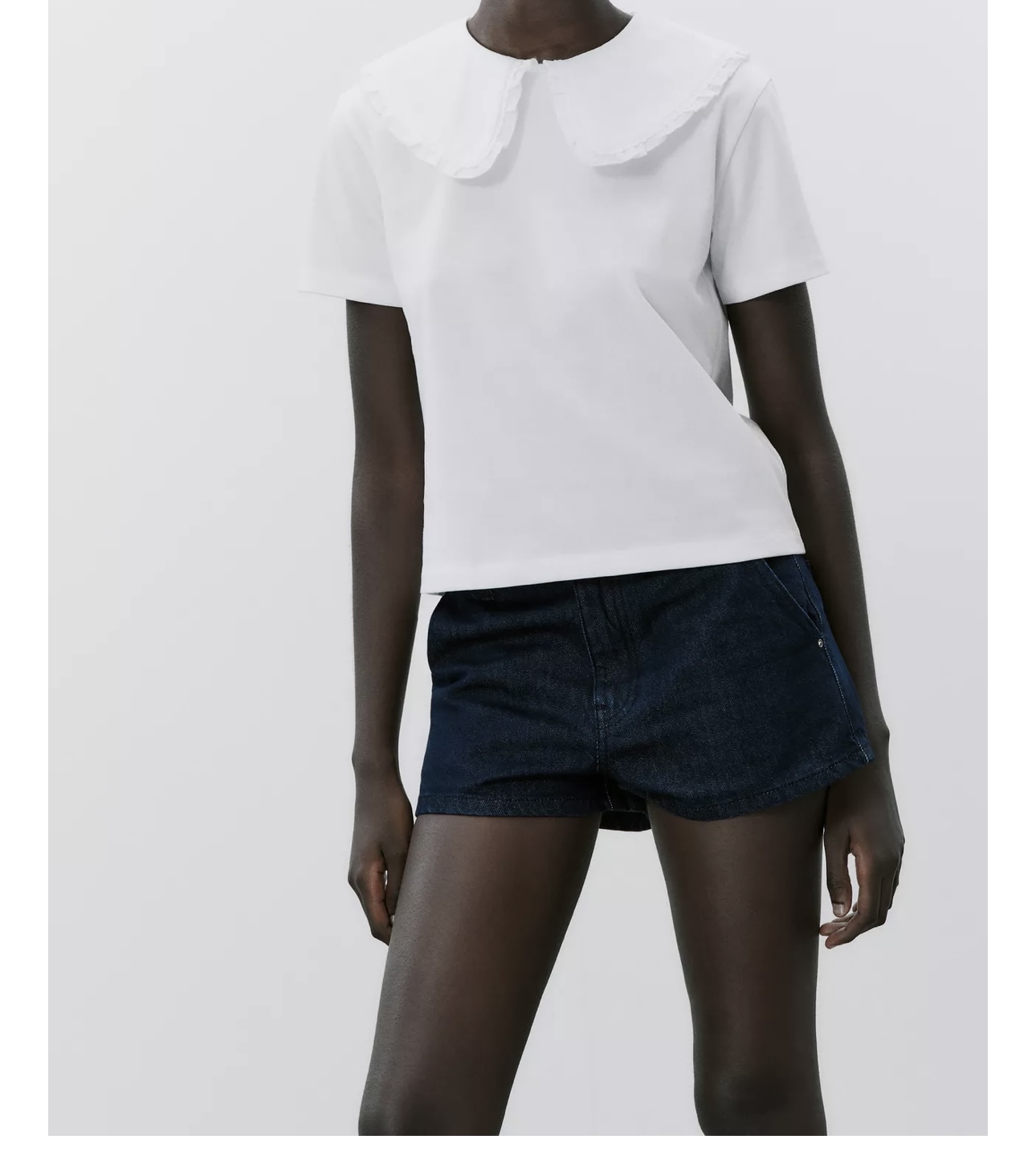 ropa para mujer - Tshirt cuello babero