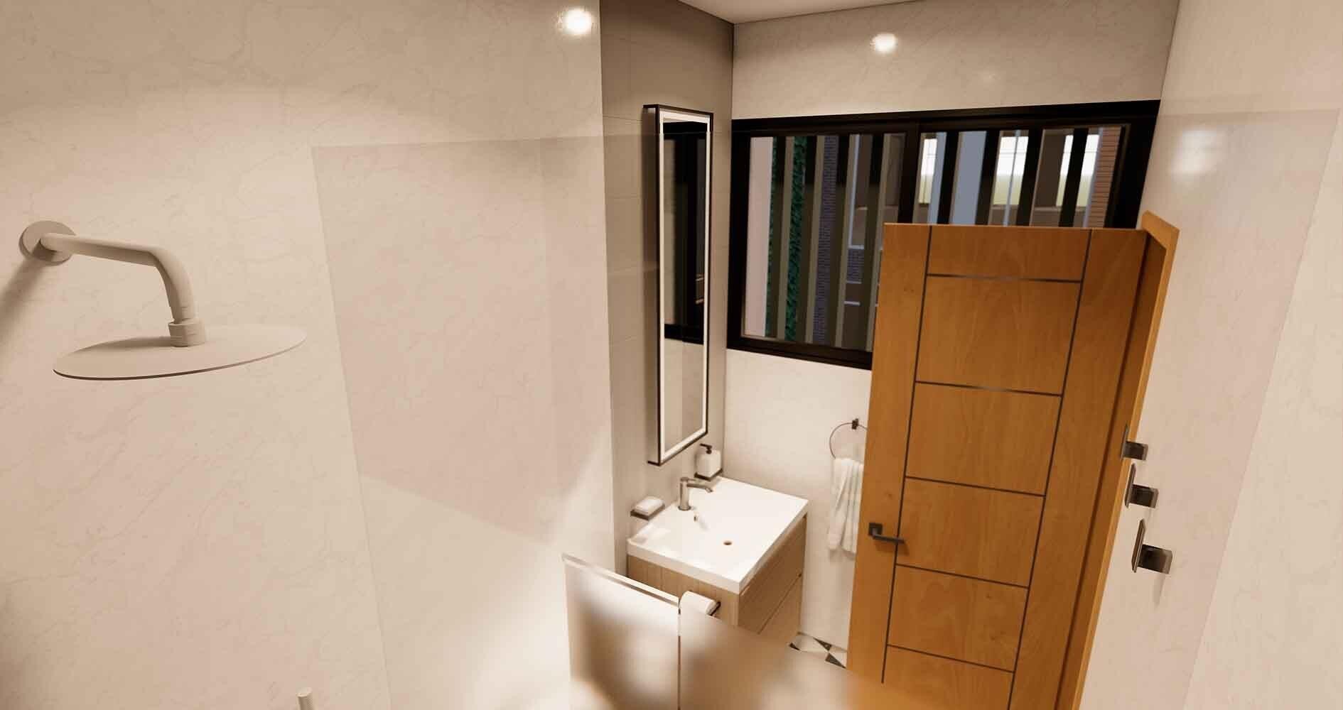 apartamentos - Torre en  Evaristo Morales de dos Habitaciones 7