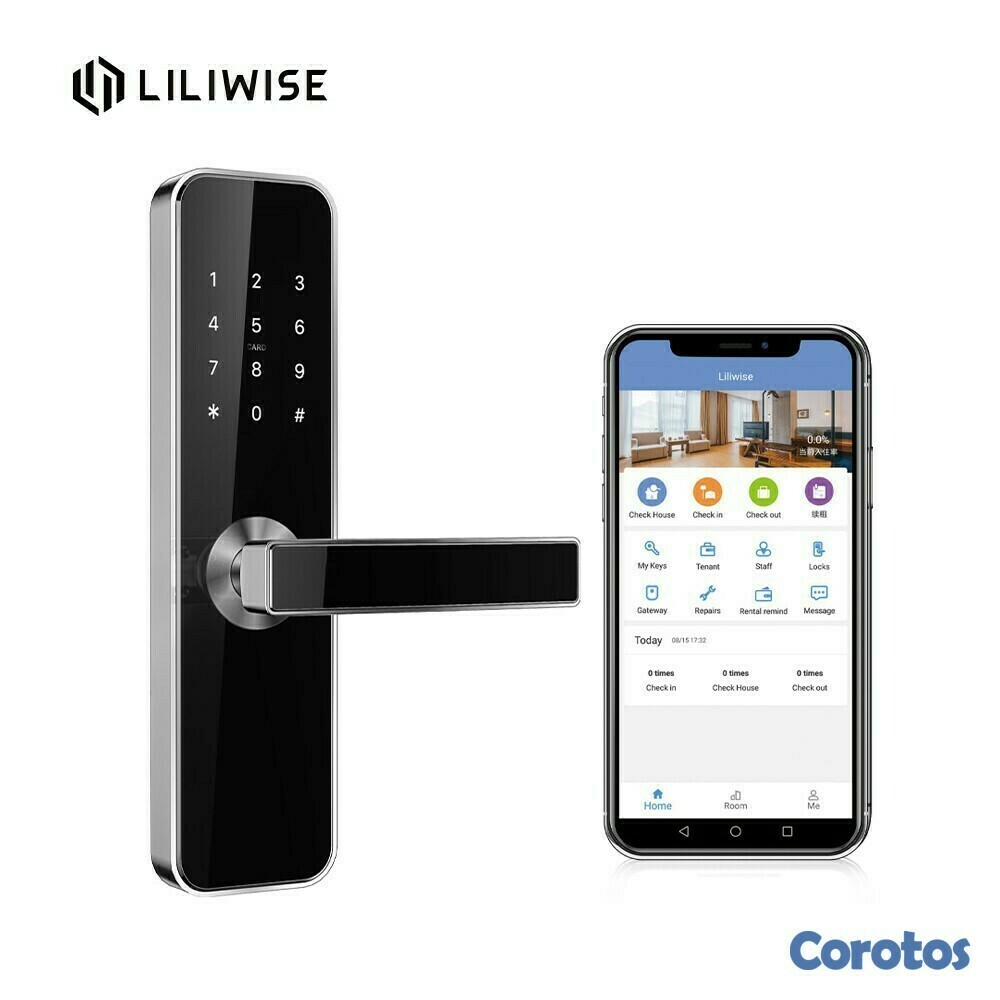 accesorios para electronica - Cerradura inteligente Bluetooth Cerradura de puerta inteligente ATTLOCK 1