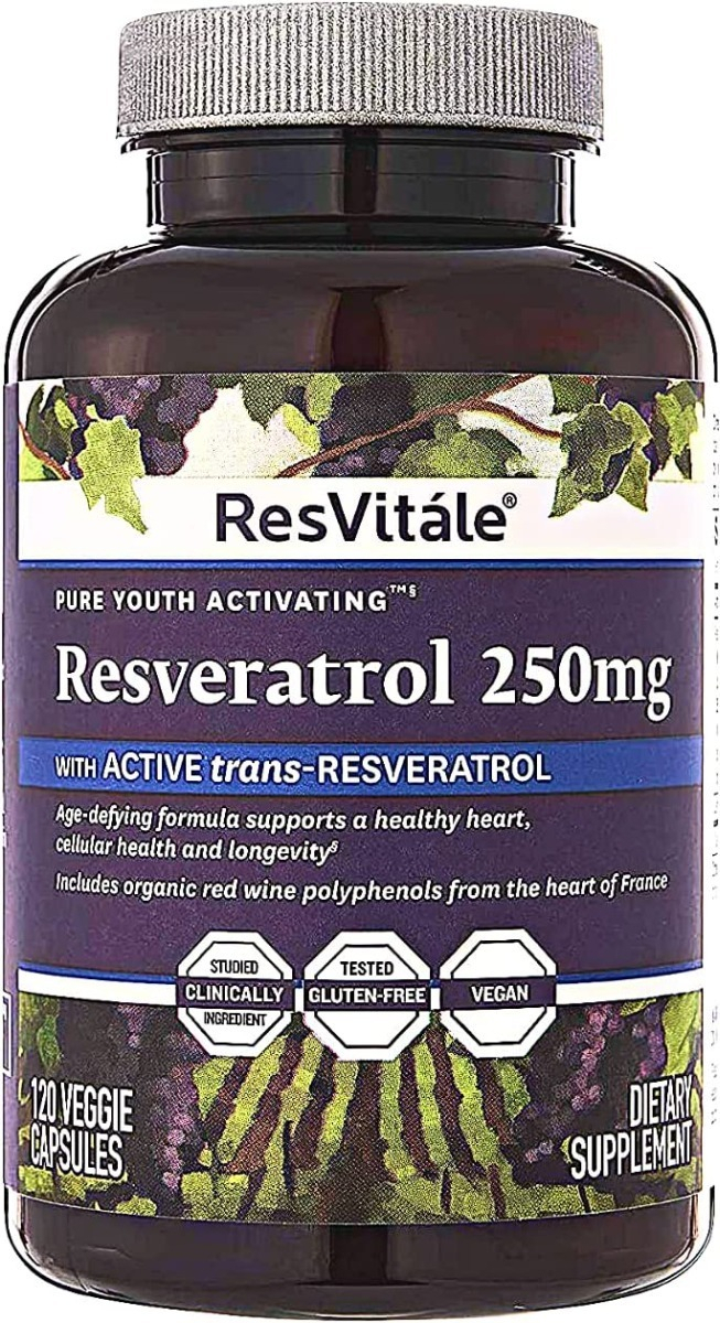 Salud y Equipamiento Médico - Resveratrol 120 Cap Resvitale 0
