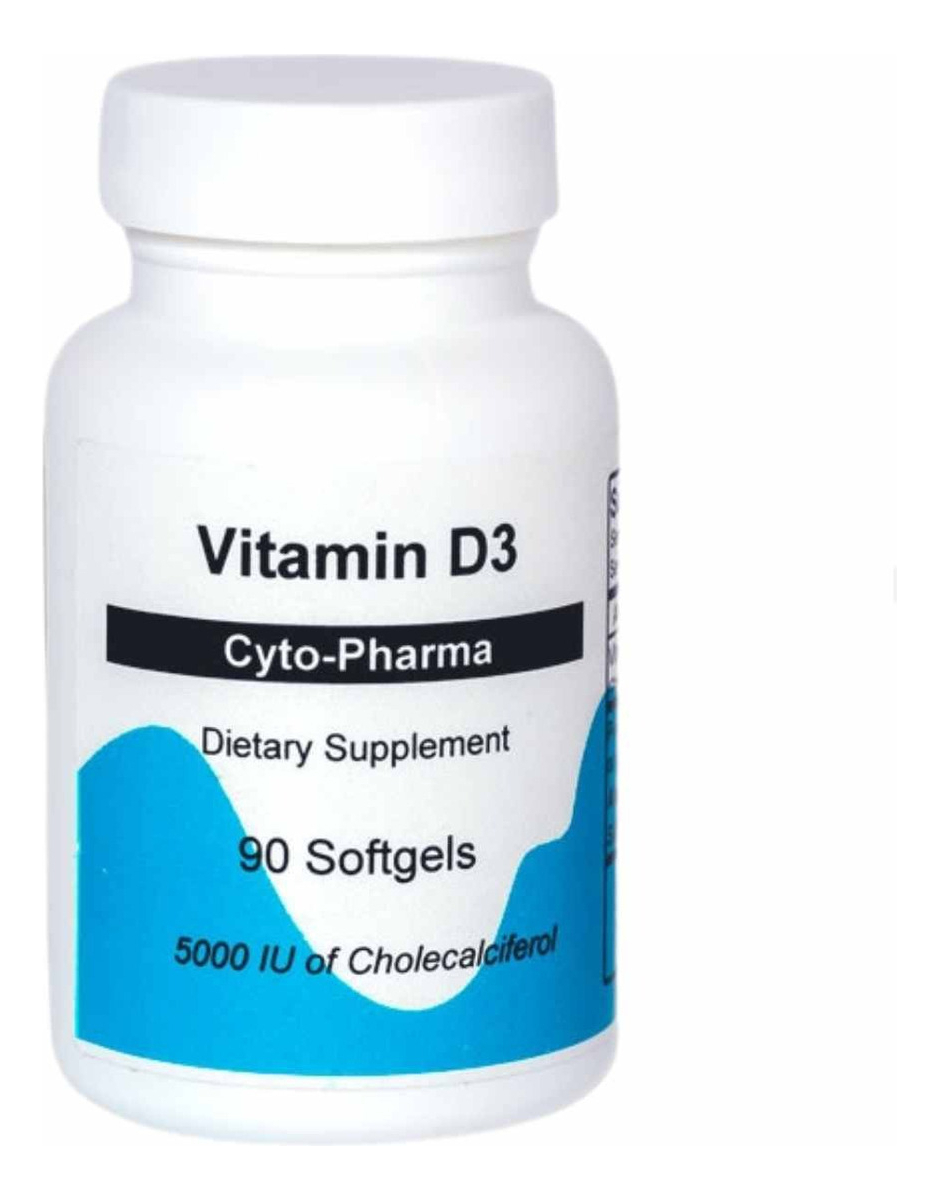 Salud y Equipamiento Médico - Vitamina D3 90 Caps Cyto Pharma - - Unidad 0