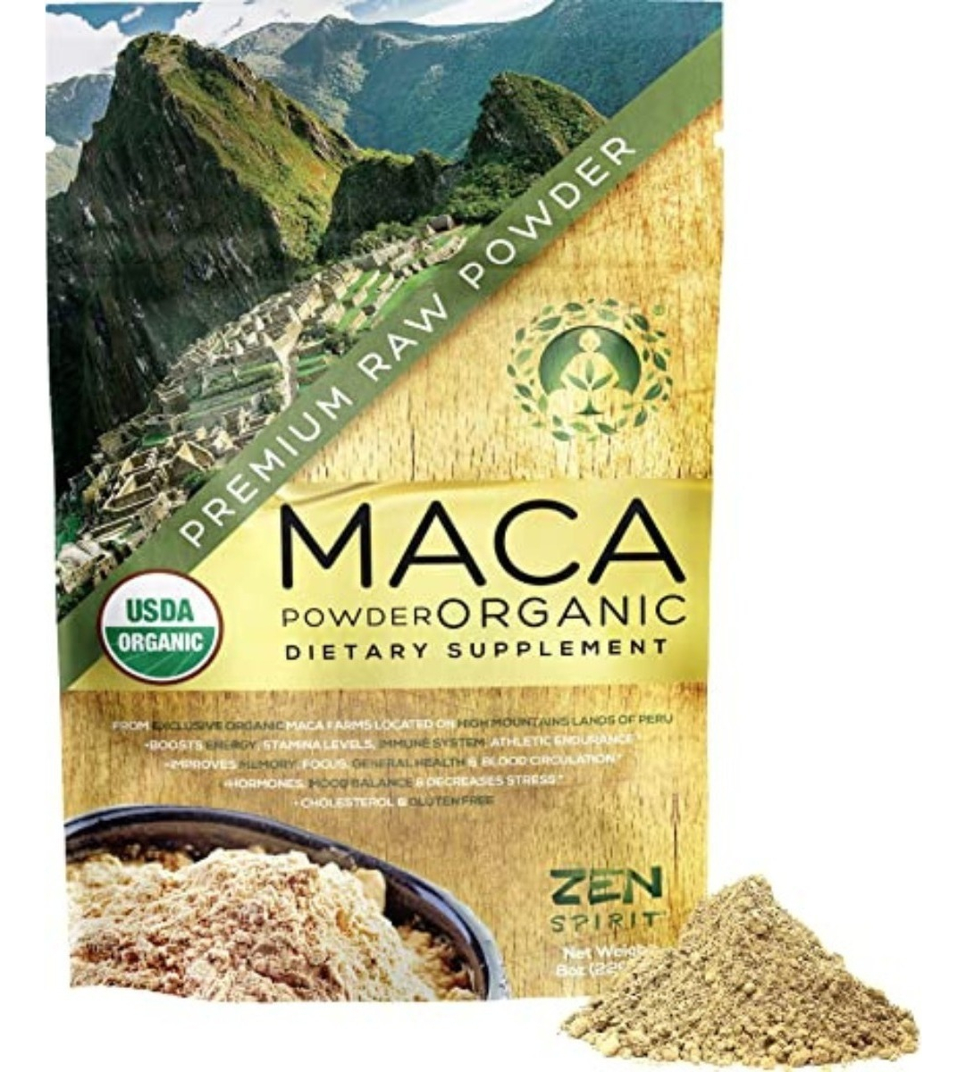 Salud y Equipamiento Médico - Maca Polvo De 227g Zen Spirit