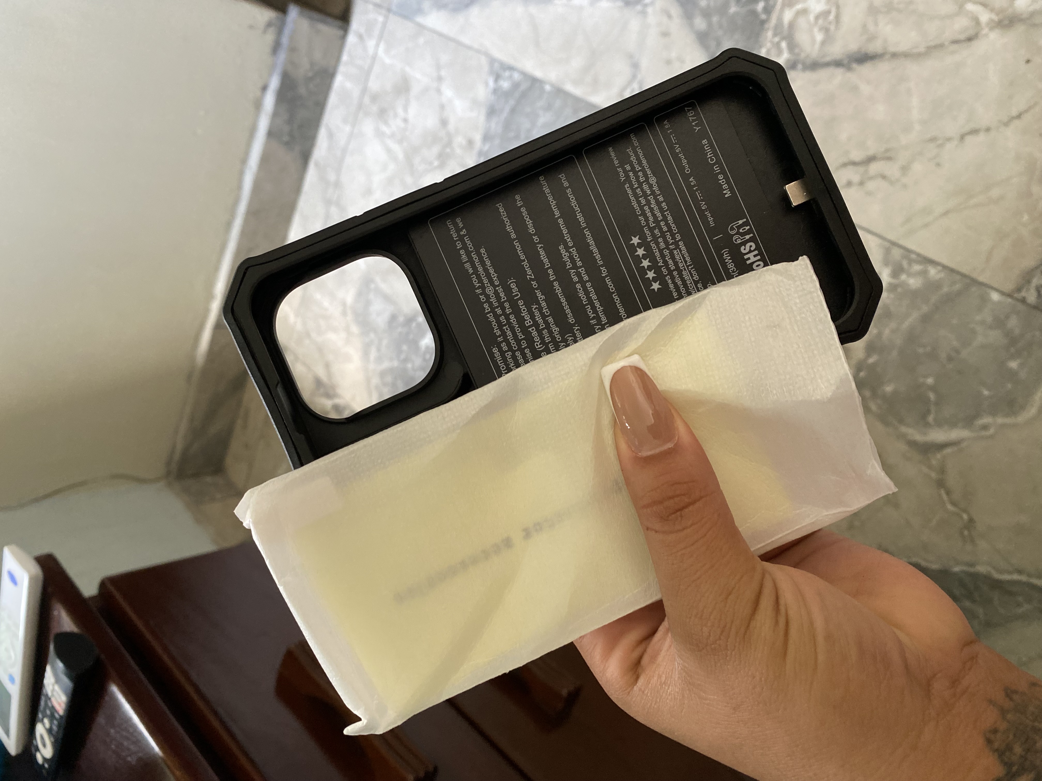 celulares y tabletas - Cover cargador de súper potencia iPhone 15  3