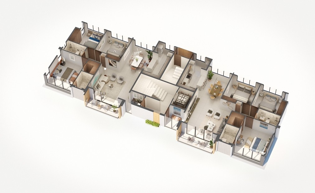 apartamentos - Moderna Torre de Apartamento en Autopista Duarte 3