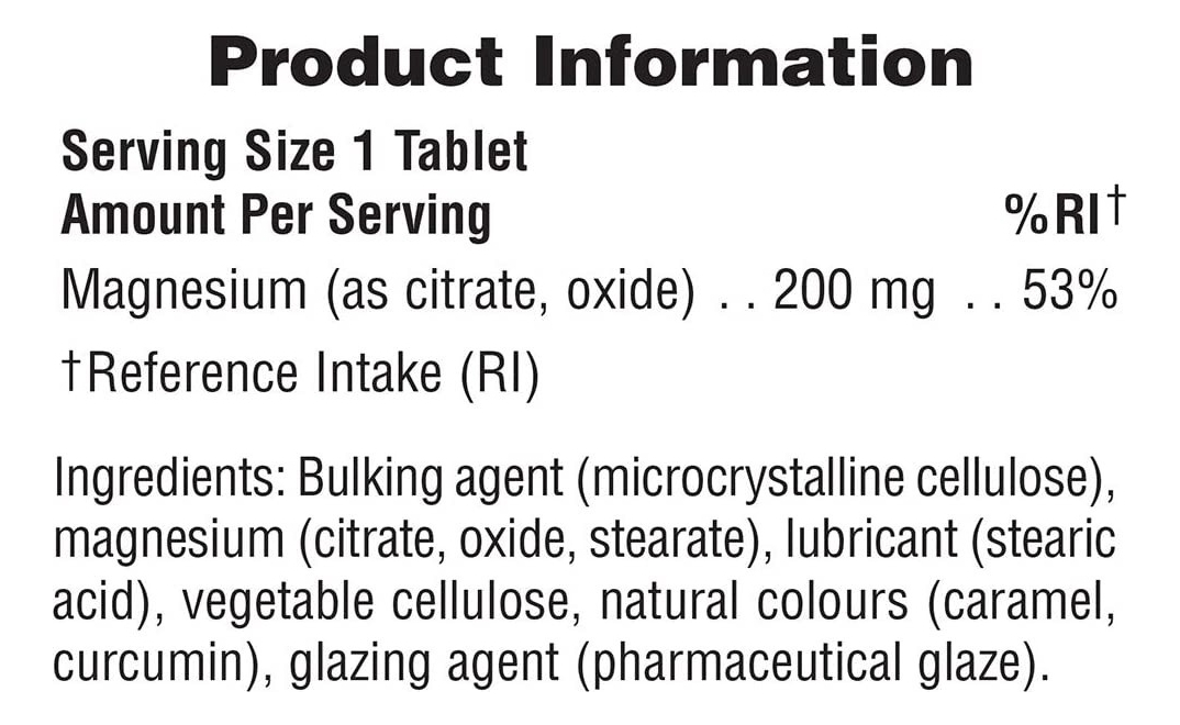 Salud y Equipamiento Médico - Quelato De Magnesio 90 tabletas Natur 1