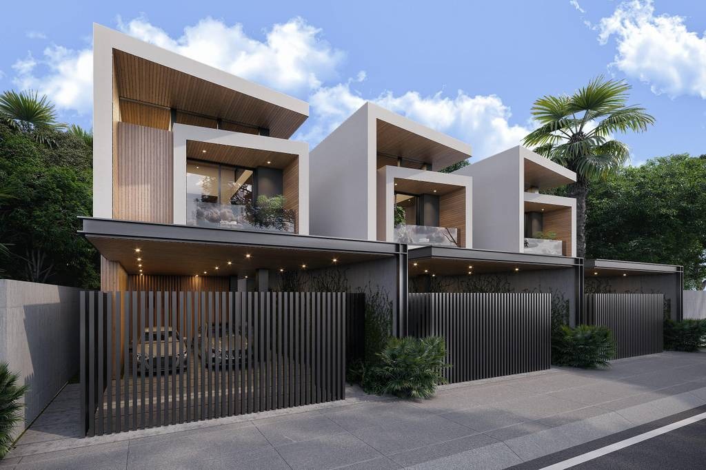 casas - Tres casas Bella Vista Proyecto exclusivo   2