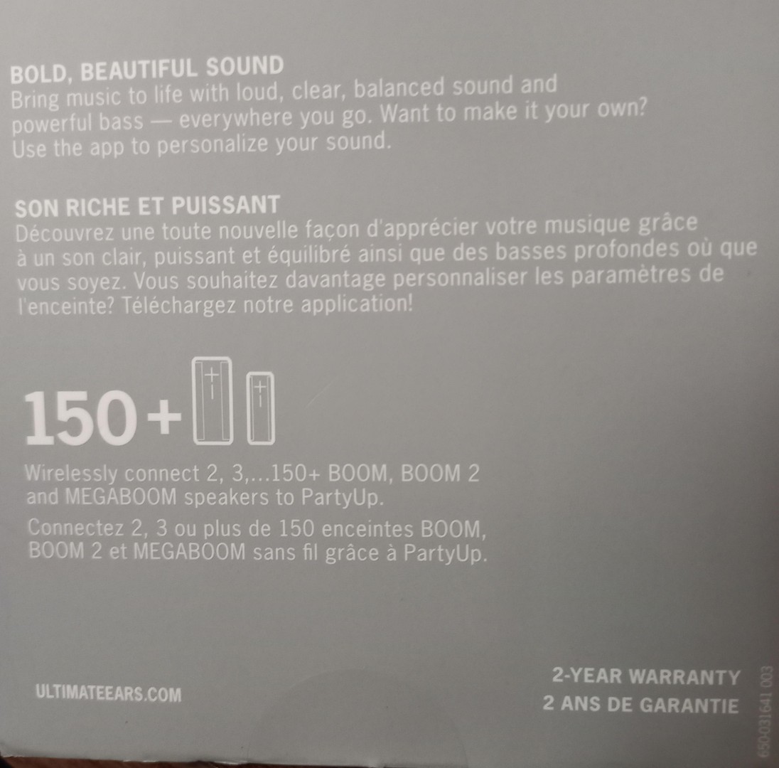 camaras y audio - Altavoz Bluetooth inalámbrico BOOM 2 LE UE  a prueba de golpes impermeable. 2
