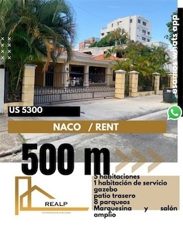 oficinas y locales comerciales - Propiedad  comercial naco 0
