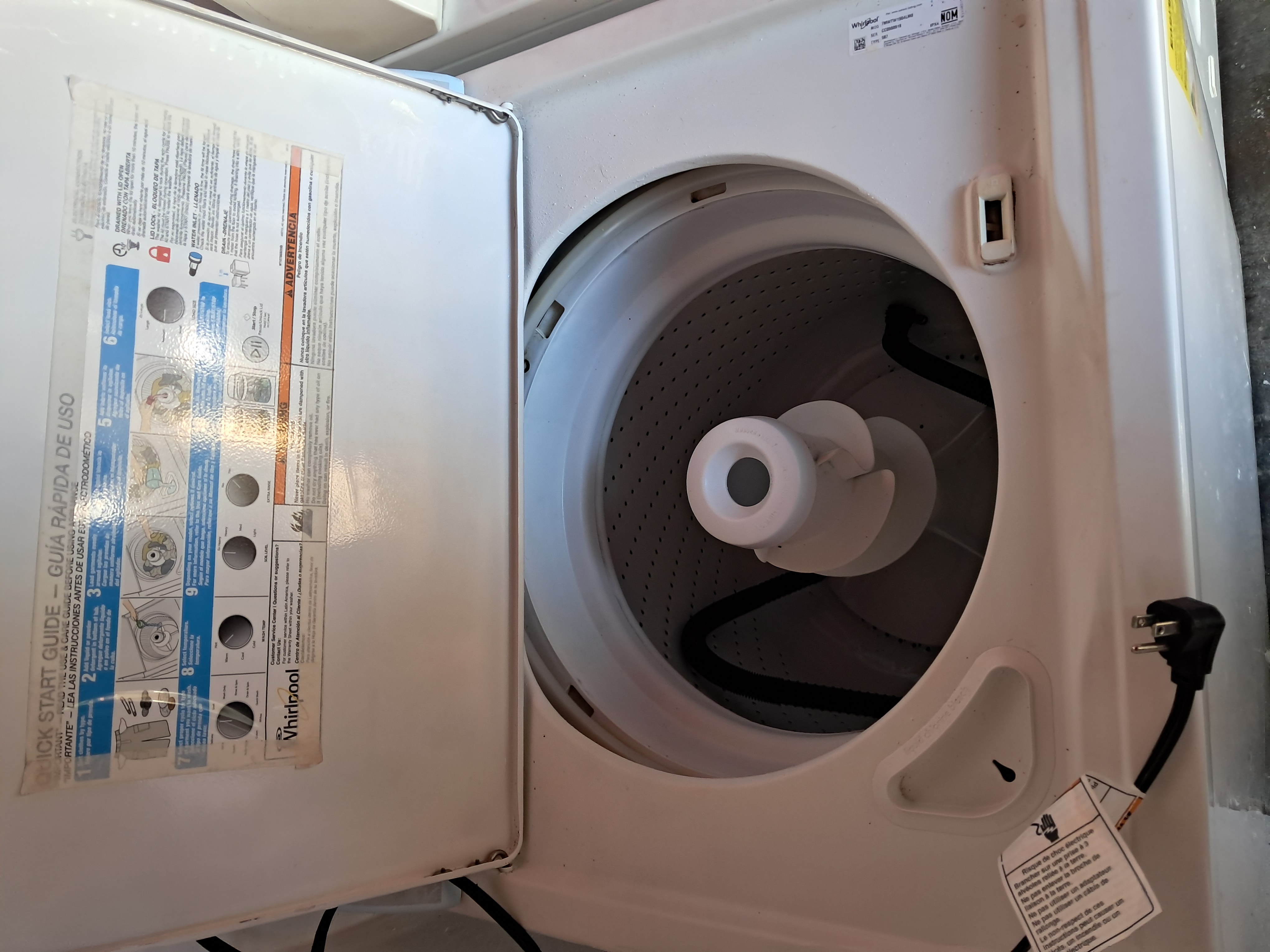 electrodomesticos -  Lavadora Wirlpool 19kg  6