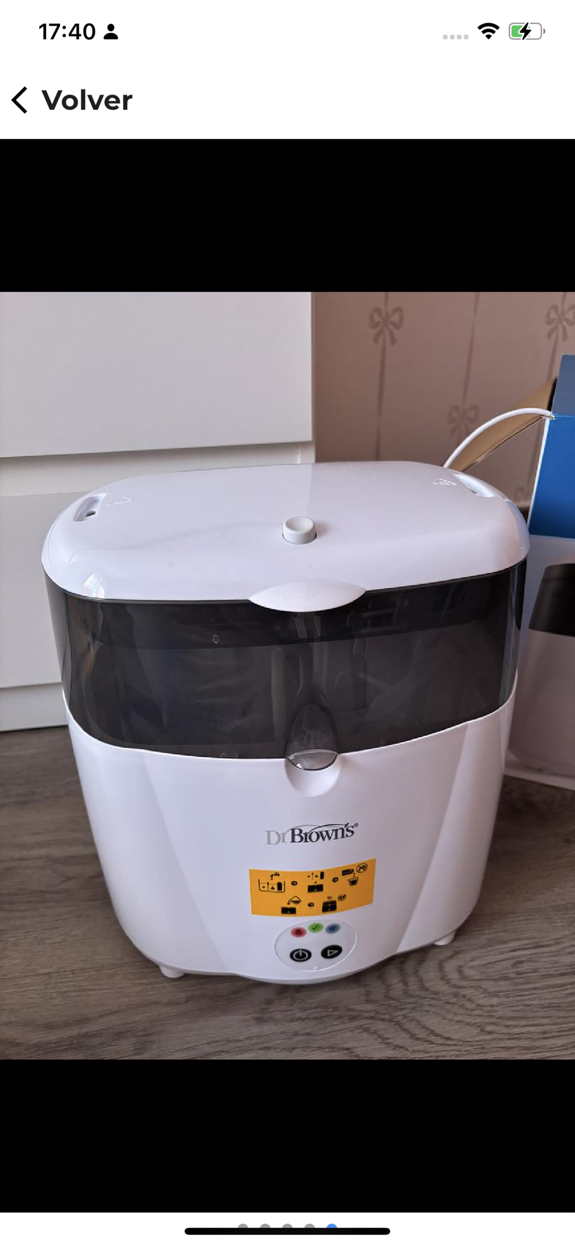 cuidado y nutricion - Esterilizador para biberones.  3