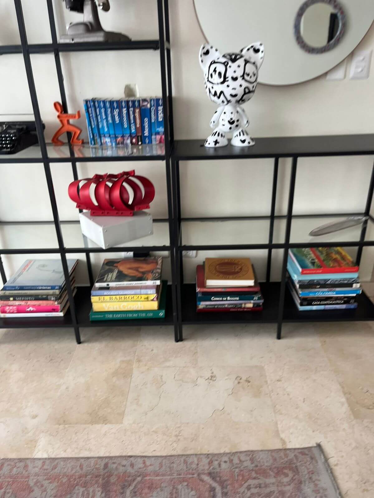 muebles y colchones - Biblioteca Ikea negra. Juego doble. 1 mes de uso 2
