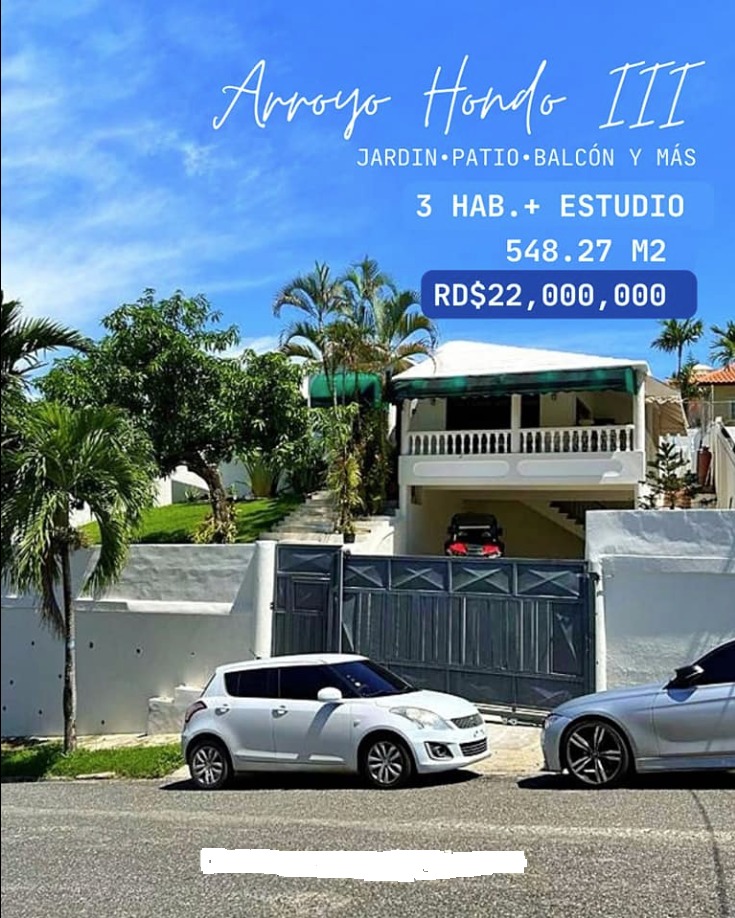 casas - Vendo casa casa en Arroyo Hondo III 8
