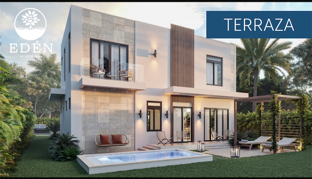 casas vacacionales y villas - Venta de Villa de 527mts con opción a piscina en vista cana Republica Dominicana 3
