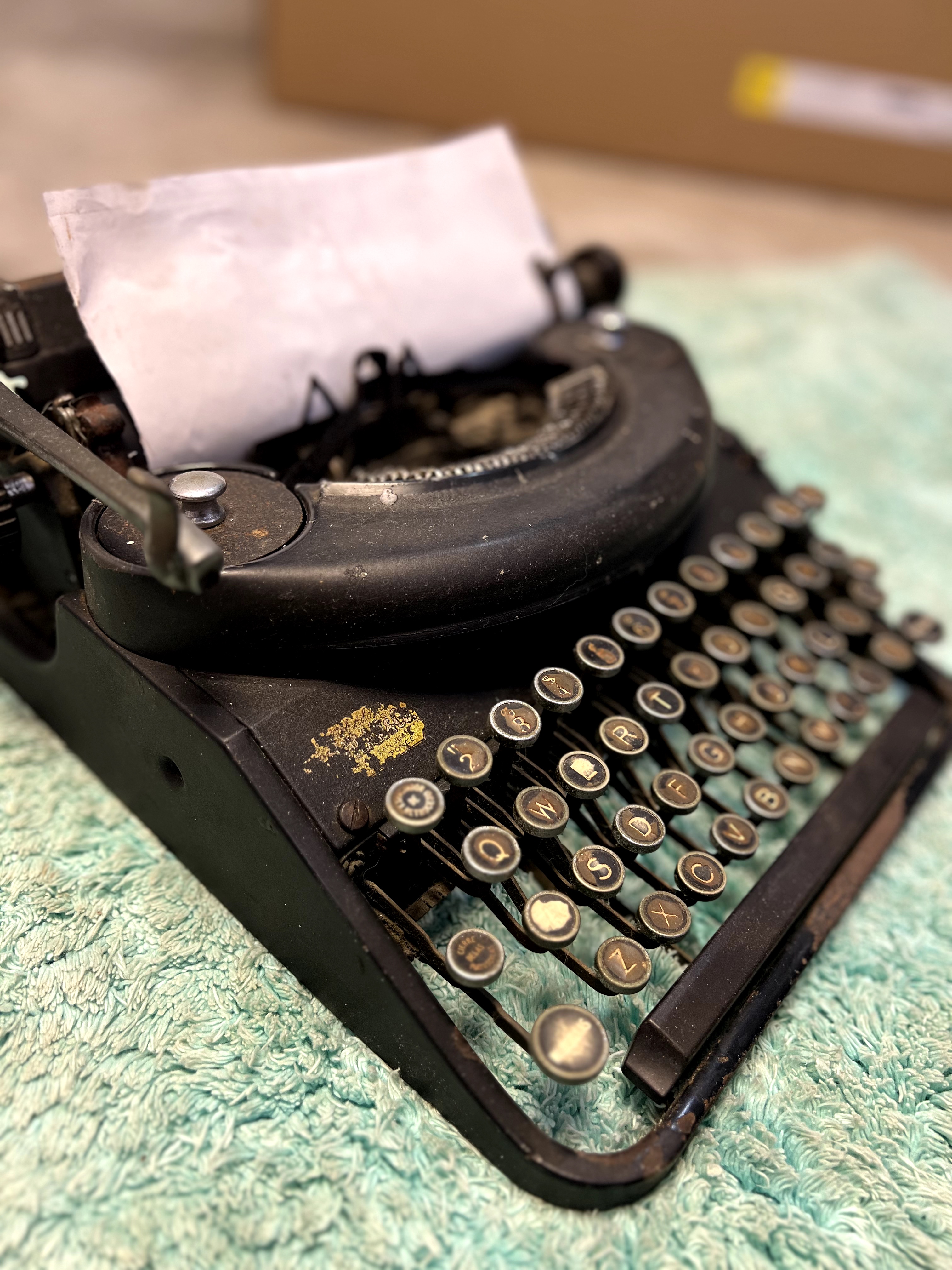 decoración y accesorios - Maquina de Escribir Antigua 2