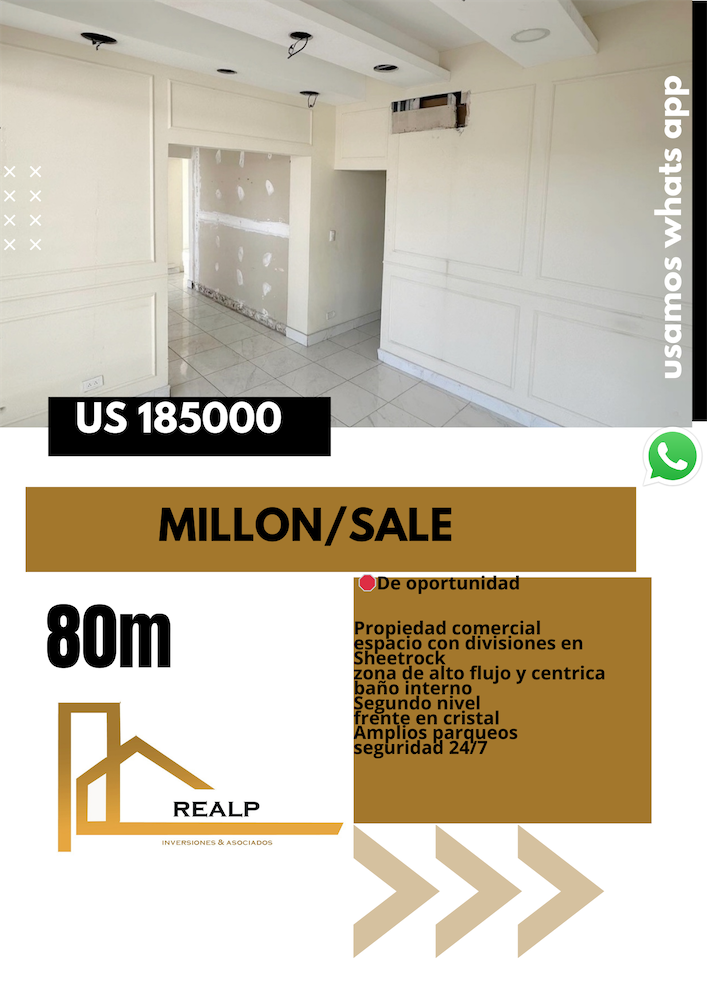 oficinas y locales comerciales - Local en el Millon amplio  0