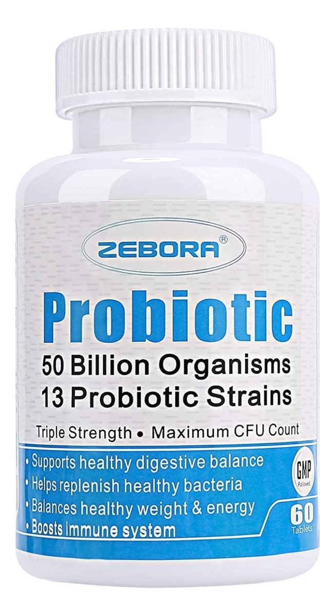 Salud y Equipamiento Médico - Probiotico 50 Billion Zebora - Unidad