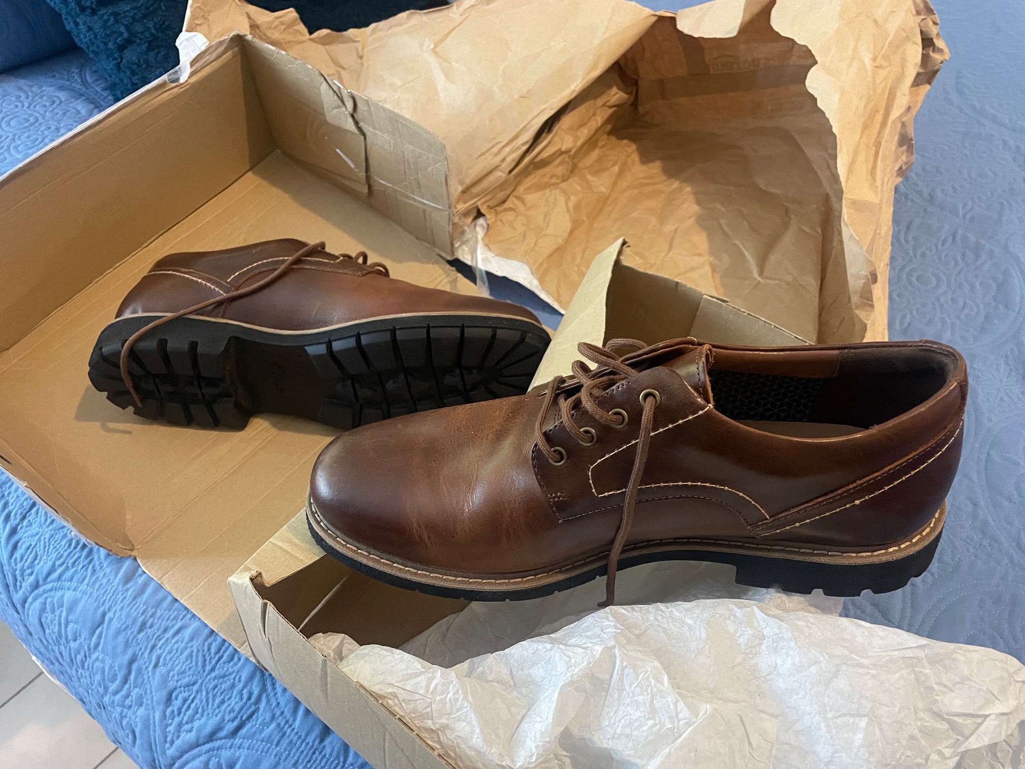 zapatos para hombre - Zapatos de Hombre de vestir marrones Marca Clarks  1
