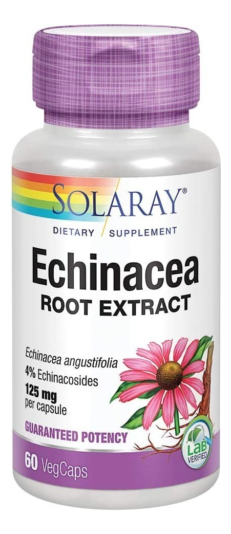Salud y Equipamiento Médico - Equinacea 125 Mg Solaray 0