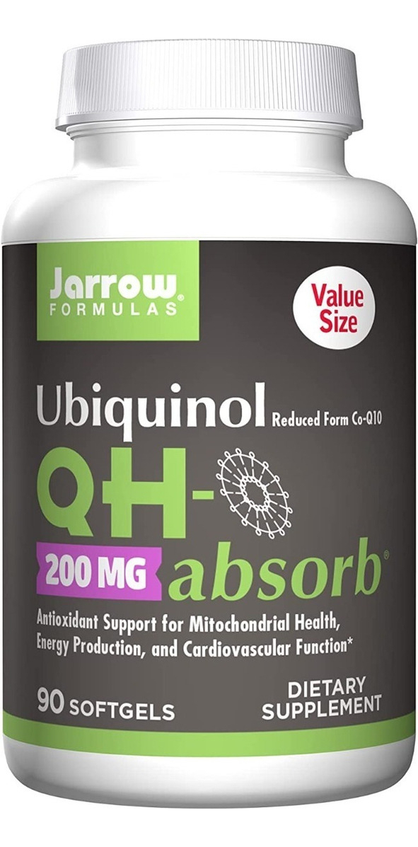 Salud y Equipamiento Médico - Qh Ubiquinol 90 capsulas Jarrow formula 0