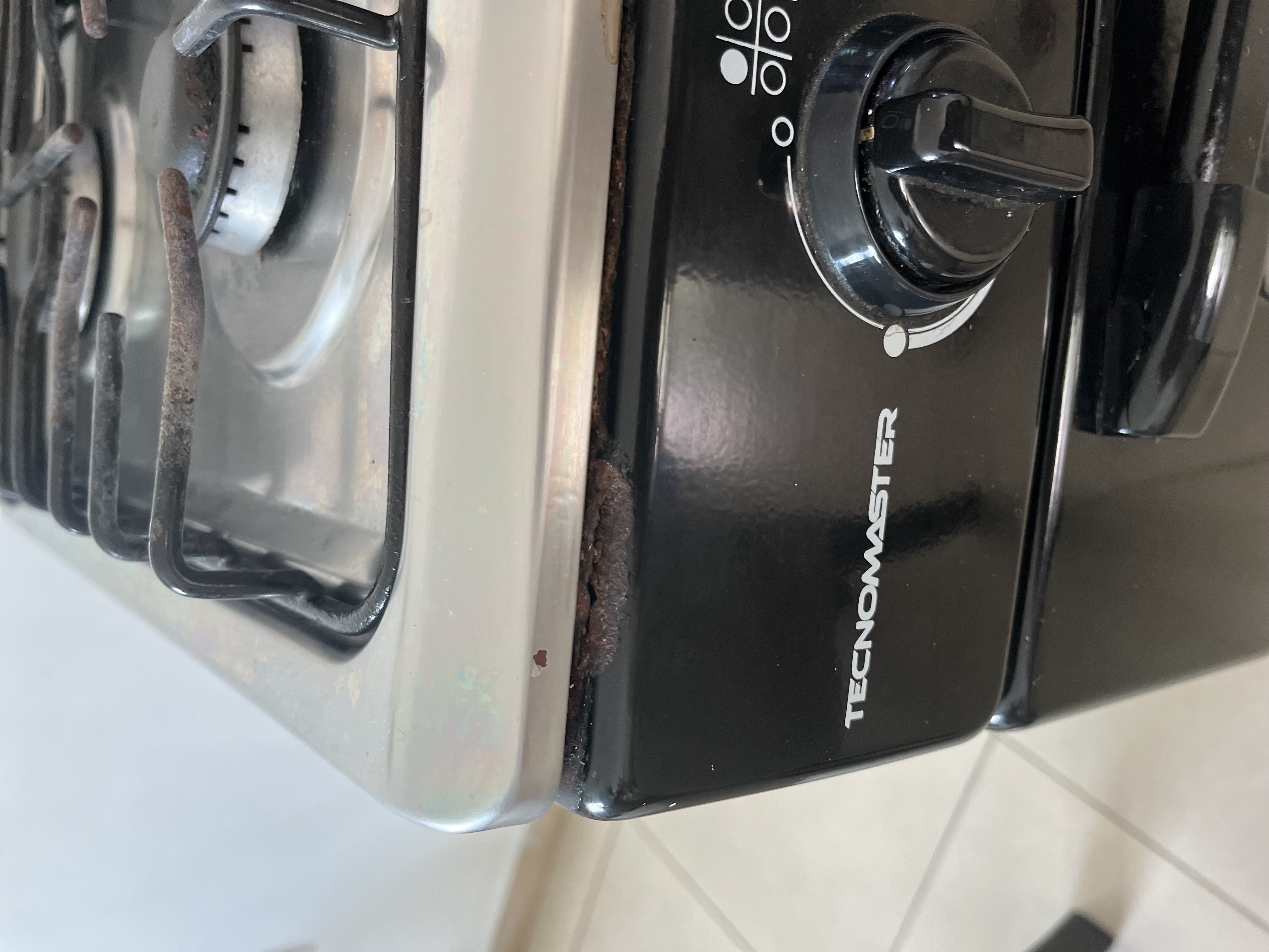 electrodomesticos - ESTUFA TECNOMASTER USADA  2