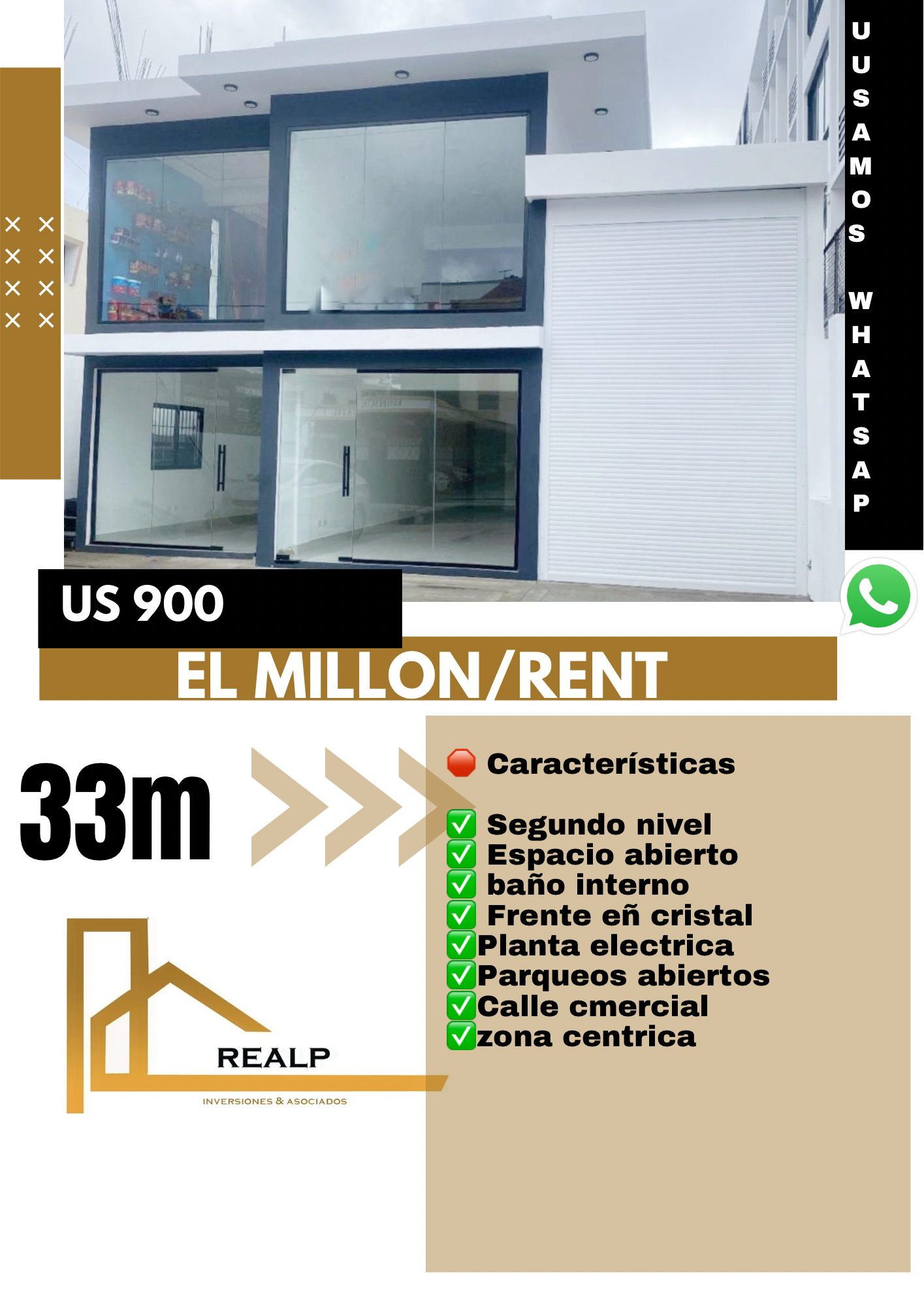 oficinas y locales comerciales - Alquiler local céntrico en el Millon 0