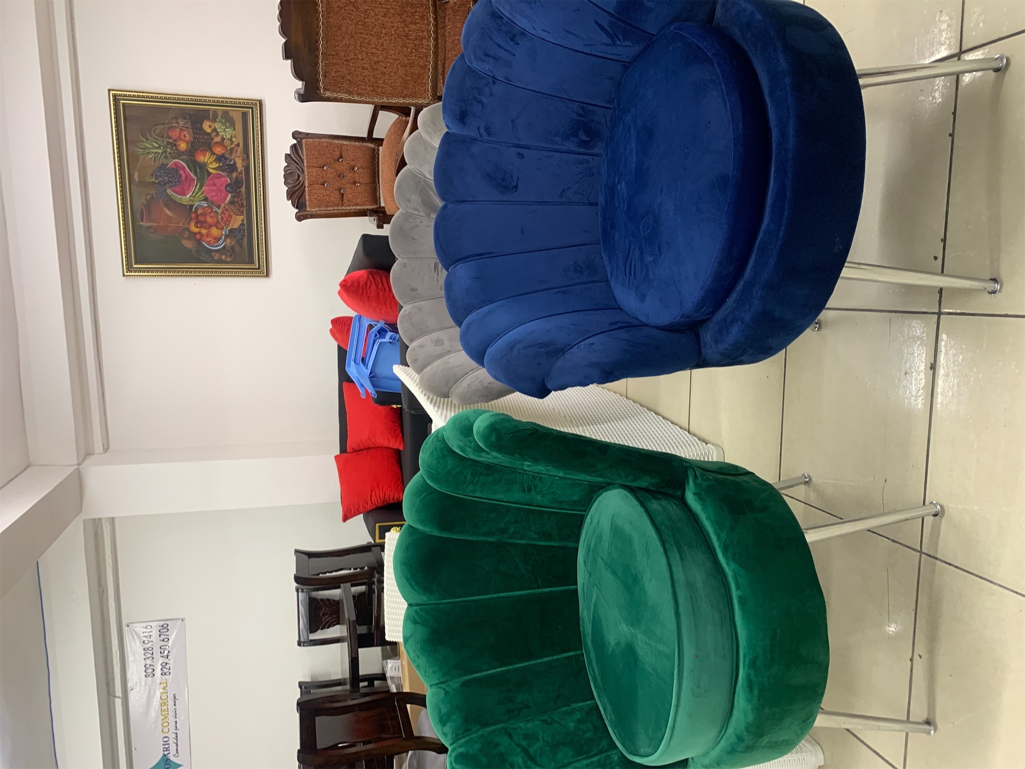 muebles y colchones - Butacas sillas flor