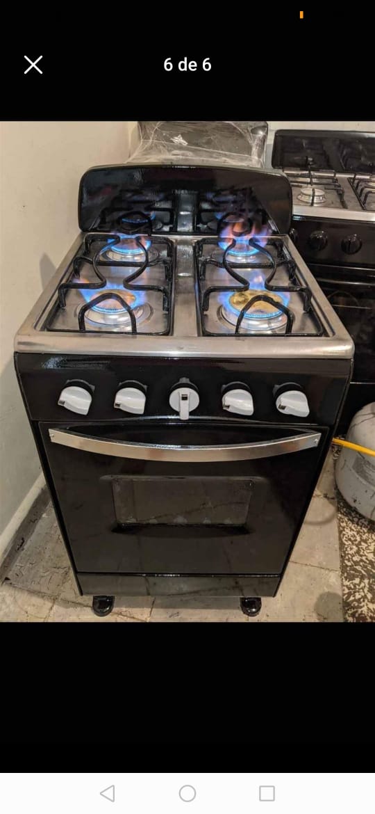 electrodomesticos - Estufa de 4 hornillas American ✅ en excelente condiciones y estado con garantía 0