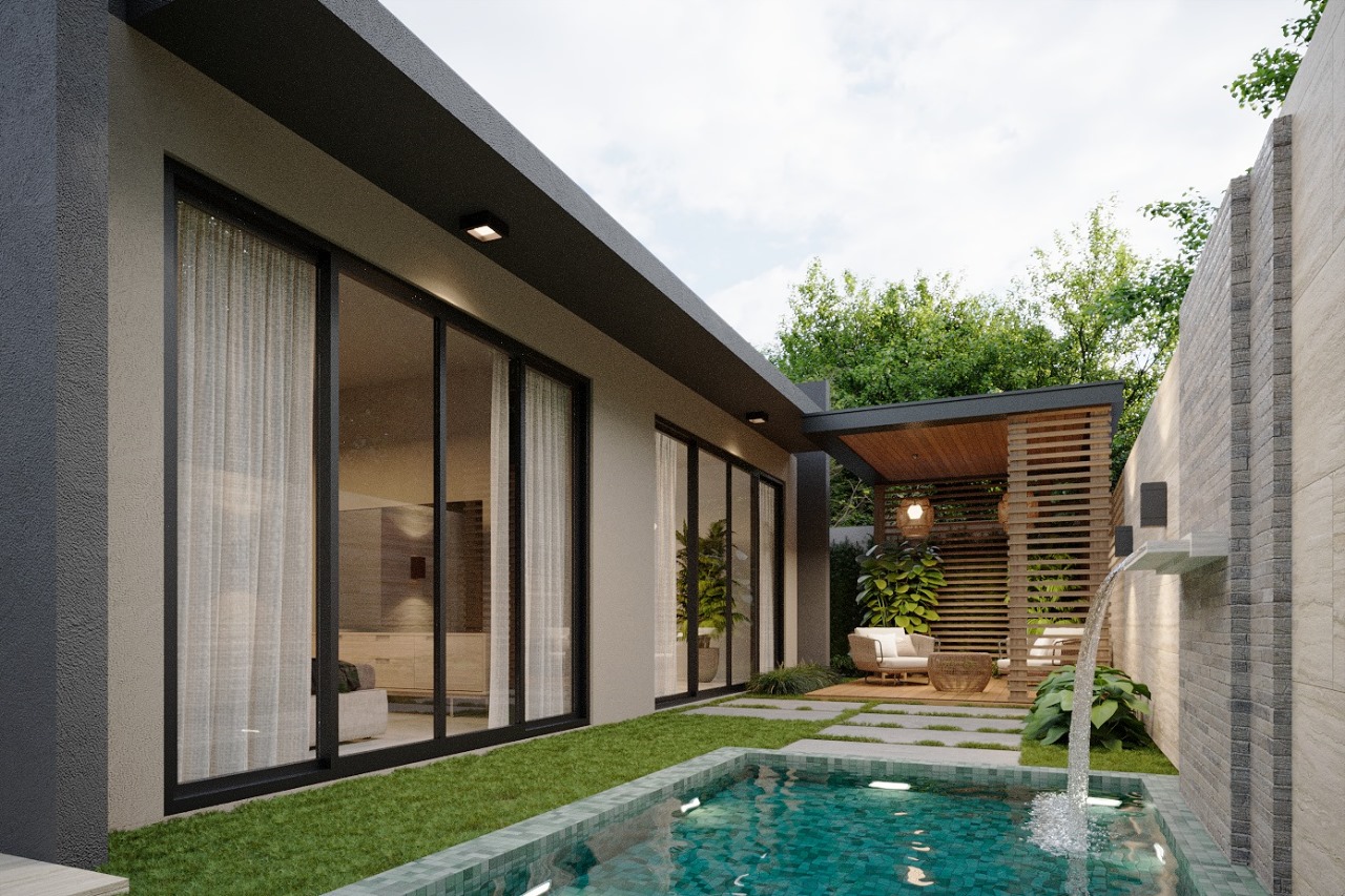 casas - Proyecto de CASAS cerrado en Sto Dgo Este, RD 3