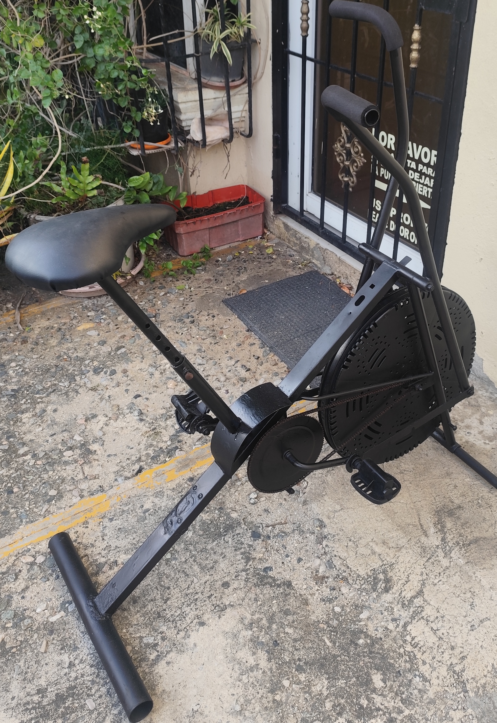 deportes - Bicicleta estacionaria con ejercicio de brazos 0