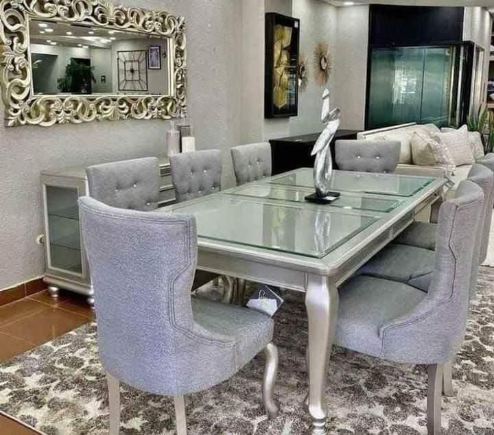 muebles y colchones - COMEDORES MODERNOS 4 Y 6 SILLAS 3