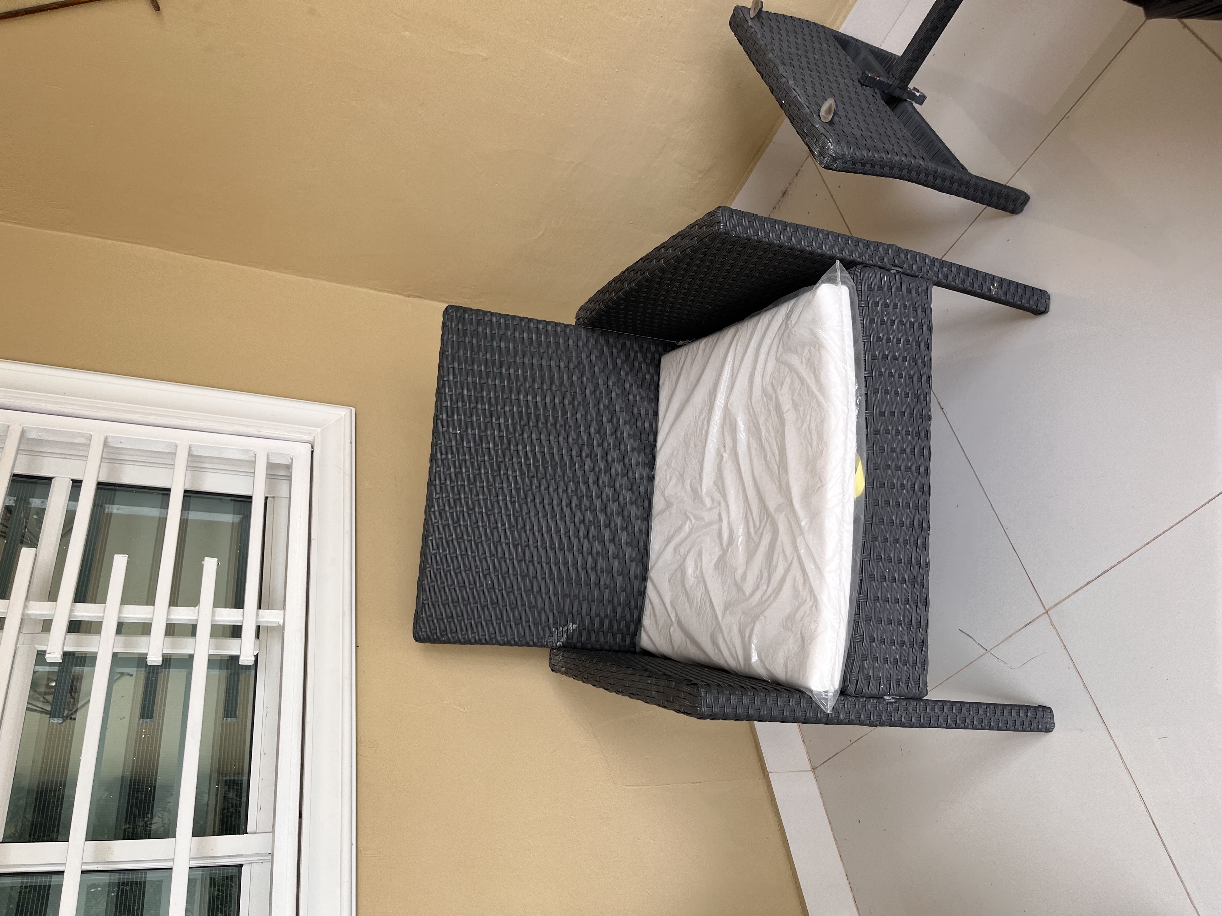 muebles y colchones - Juego de 2 Sillas de Terraza/Exterior- RATTAN  1