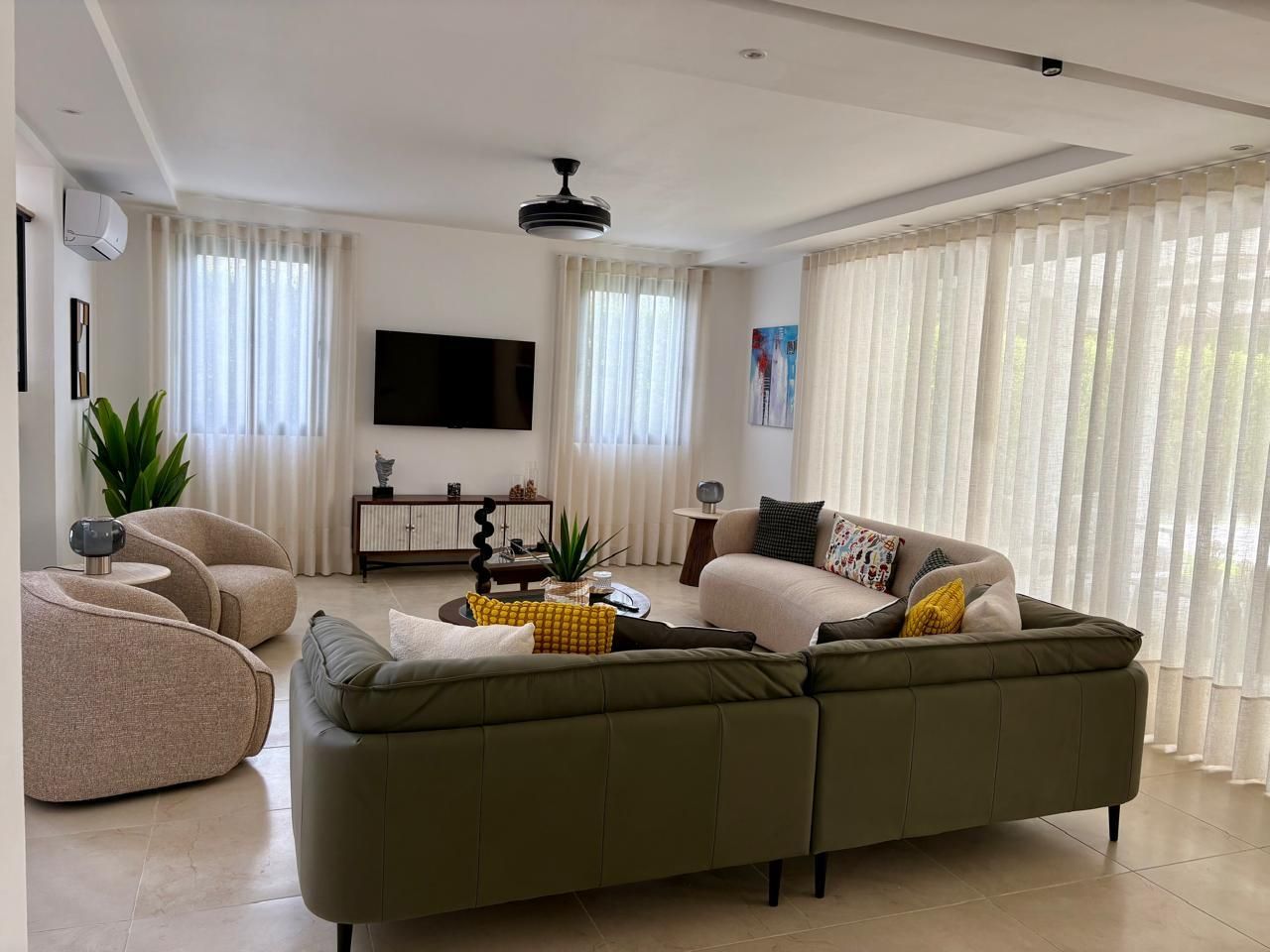 casas vacacionales y villas - Villa en venta o  alquiler en punta cana village  1