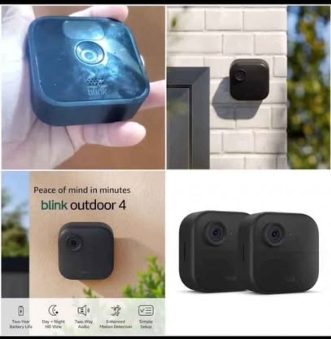 camaras y audio - Camara outdoor blink a prueba de agua, altavoz 4