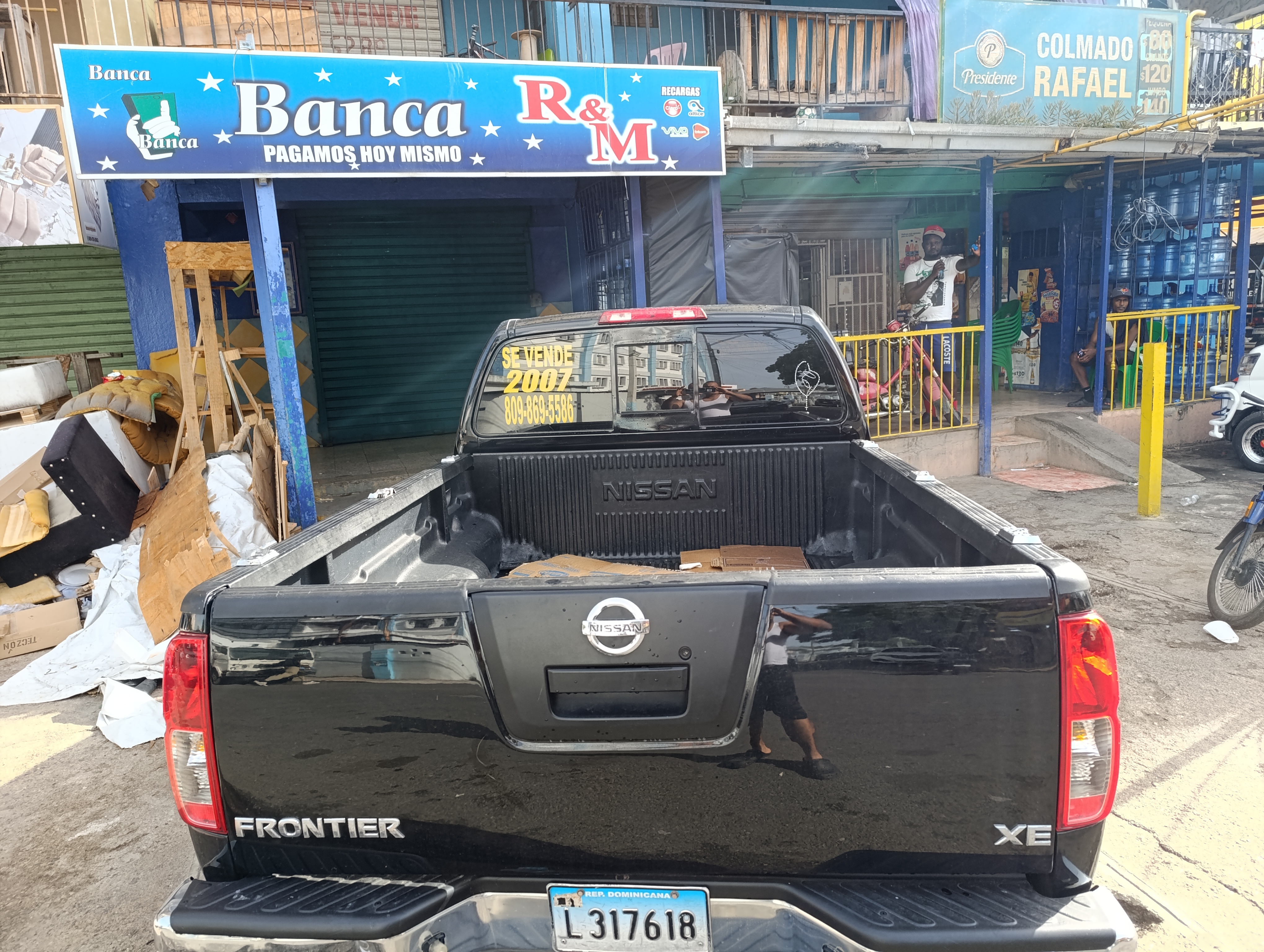 jeepetas y camionetas - Nissan Frontier año 2007 $650 3
