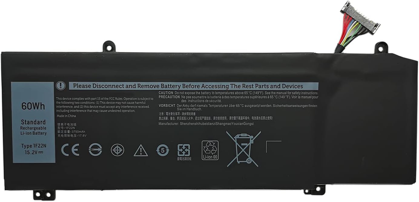 computadoras y laptops - Batería Compatible para Dell 5590, 7590, 7790 0