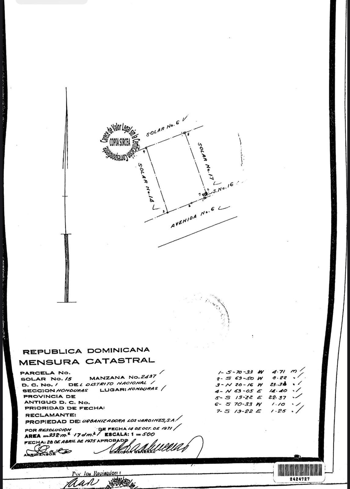 solares y terrenos - Vendo solar con proyecto de 8 apartamentos 0