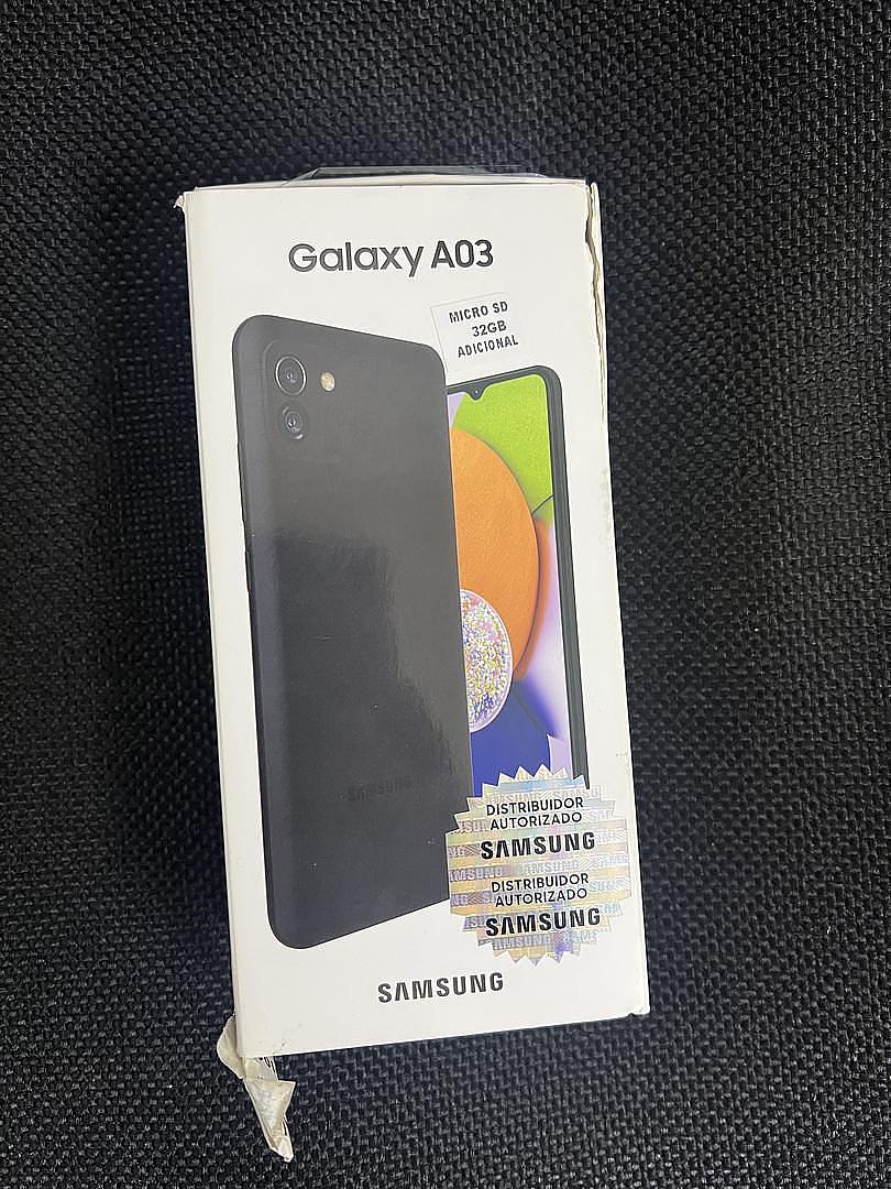 celulares y tabletas - Samsung Galaxy A03 32GB, NUEVO en caja abierta 0