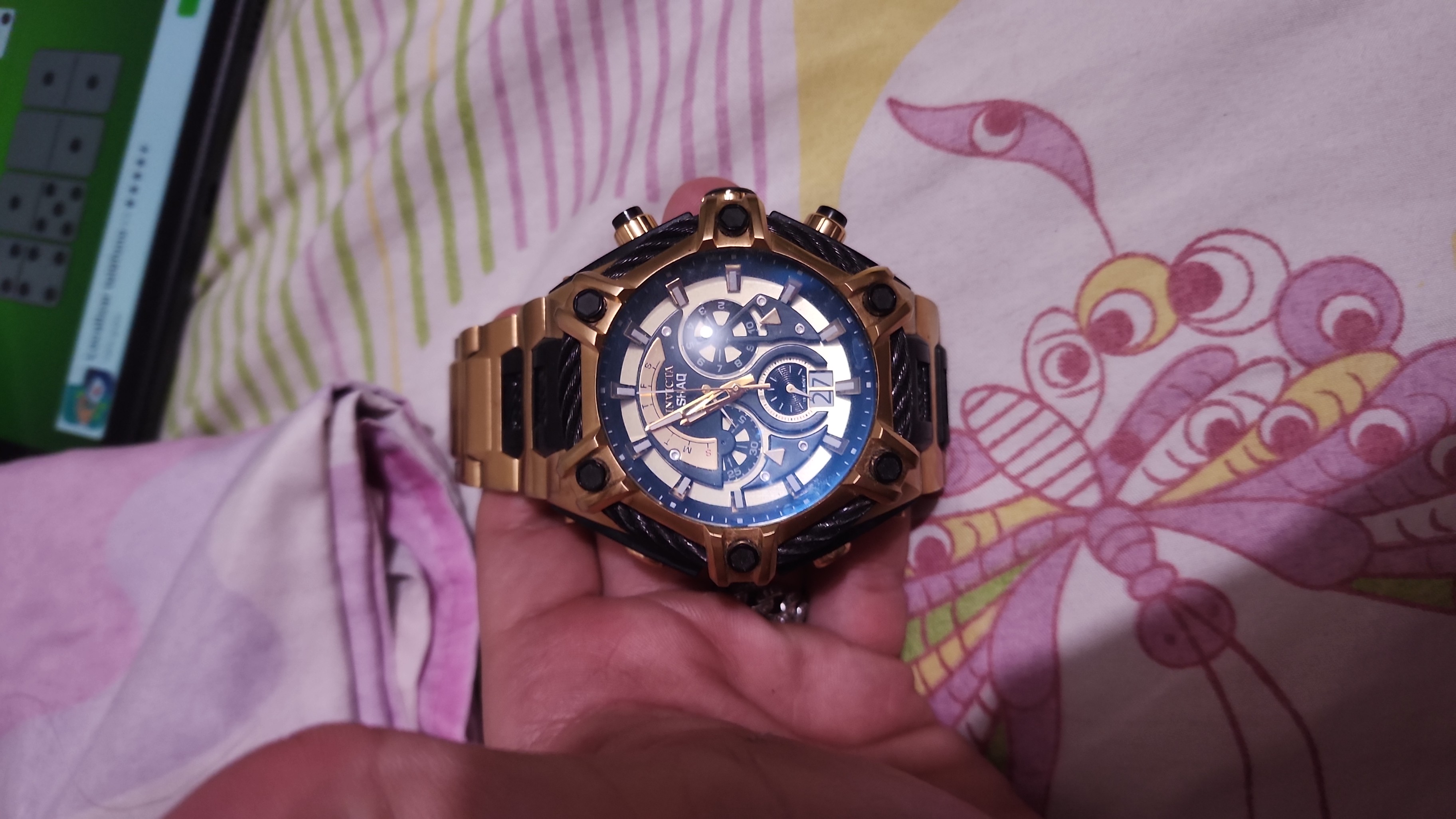 joyas, relojes y accesorios - Invicta Shaq Cronógrafo, Edición Oro – 1